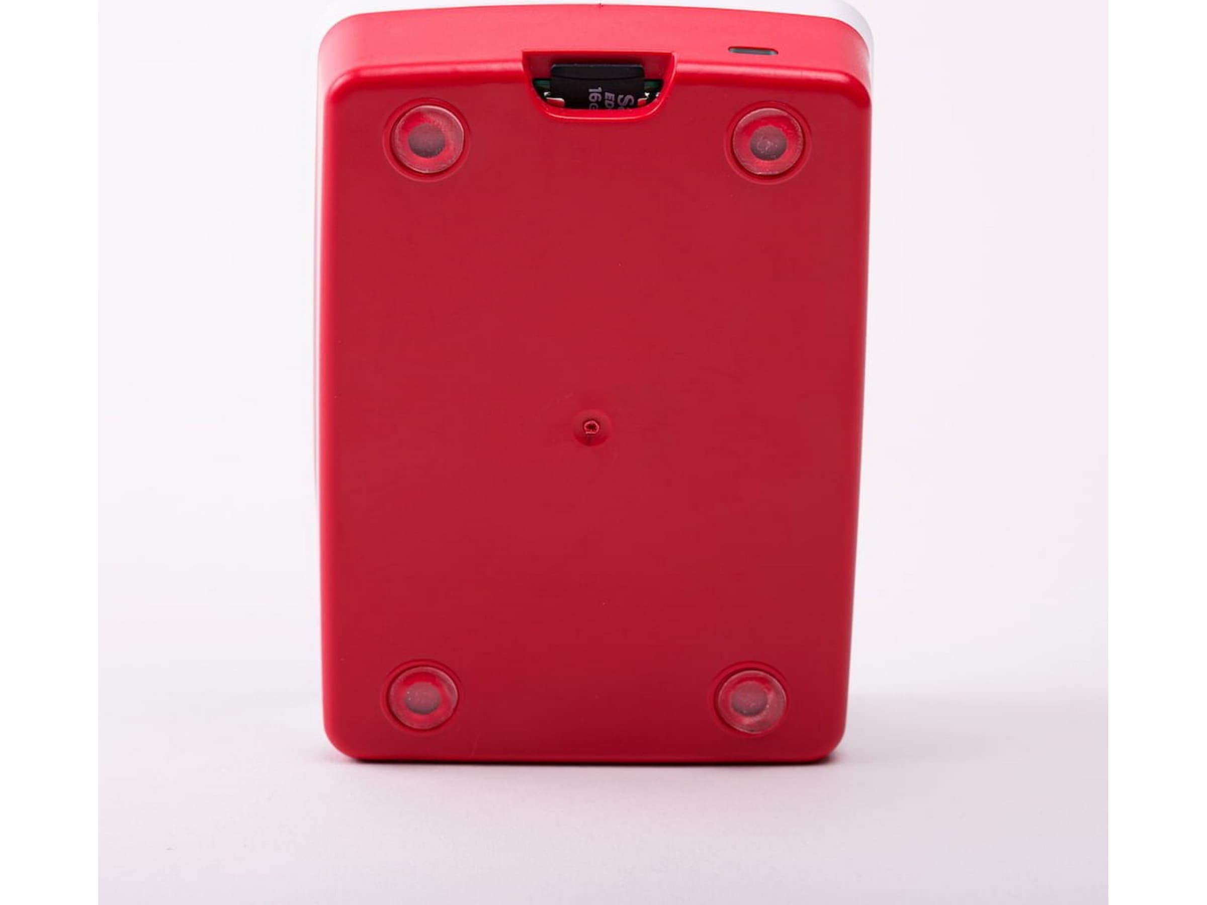 Raspberry Pi 4 B offisiell case (rød/hvit) Tilbehør