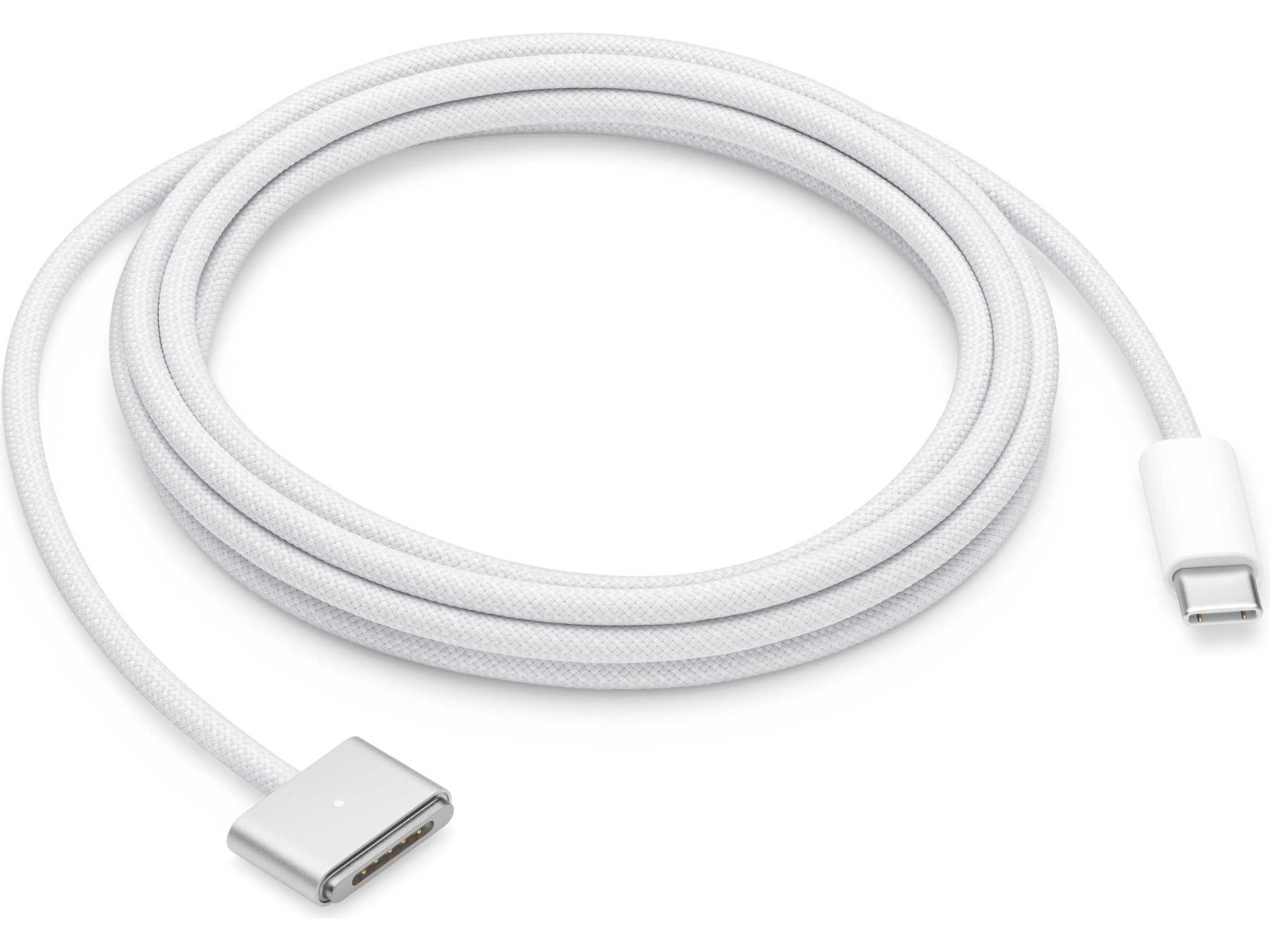 Apple USB-C til MagSafe 3-kabel 2m (sølv) Batteri og lader
