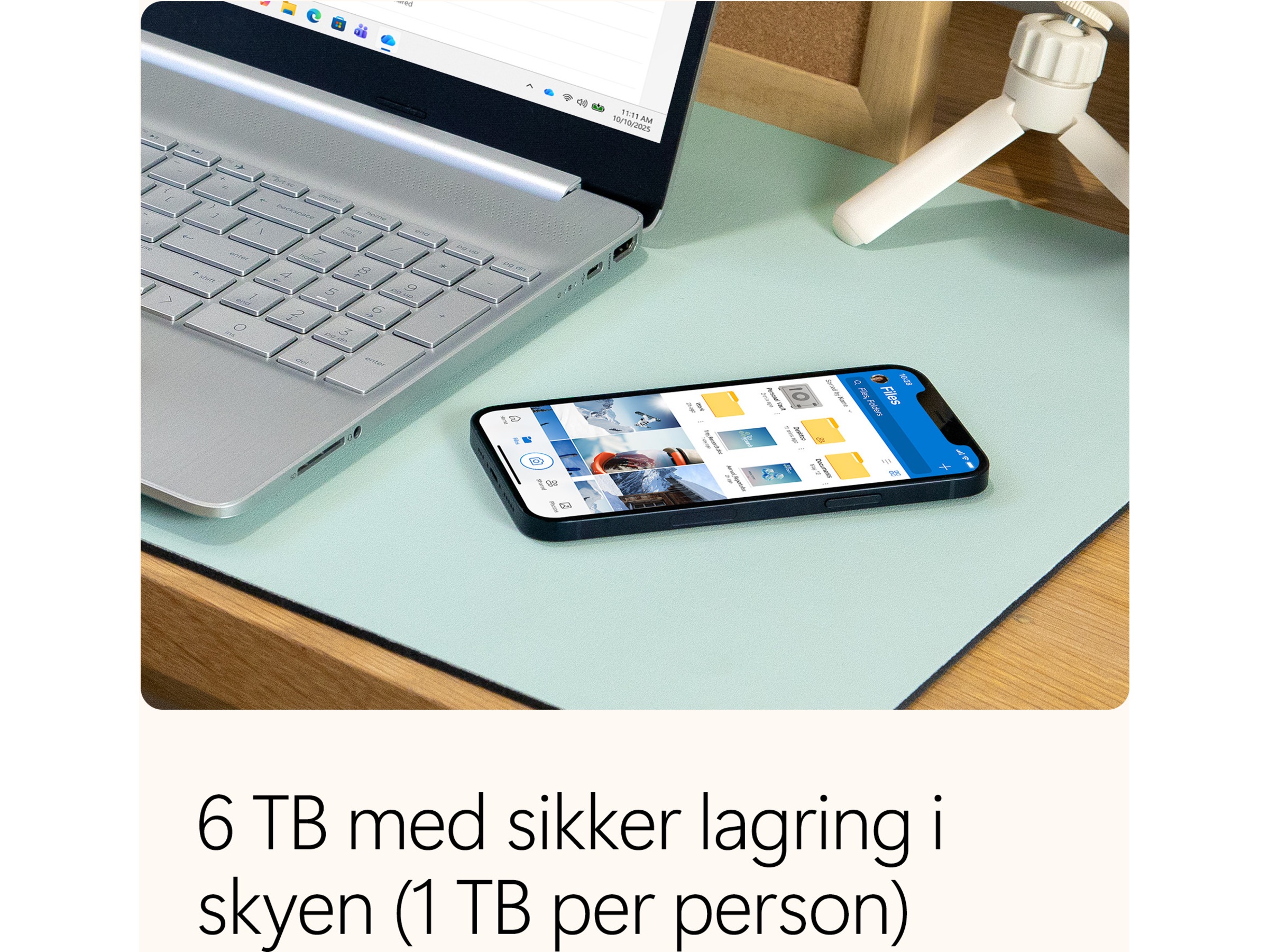 Microsoft M365 Family 1 år Kontorapplikasjoner