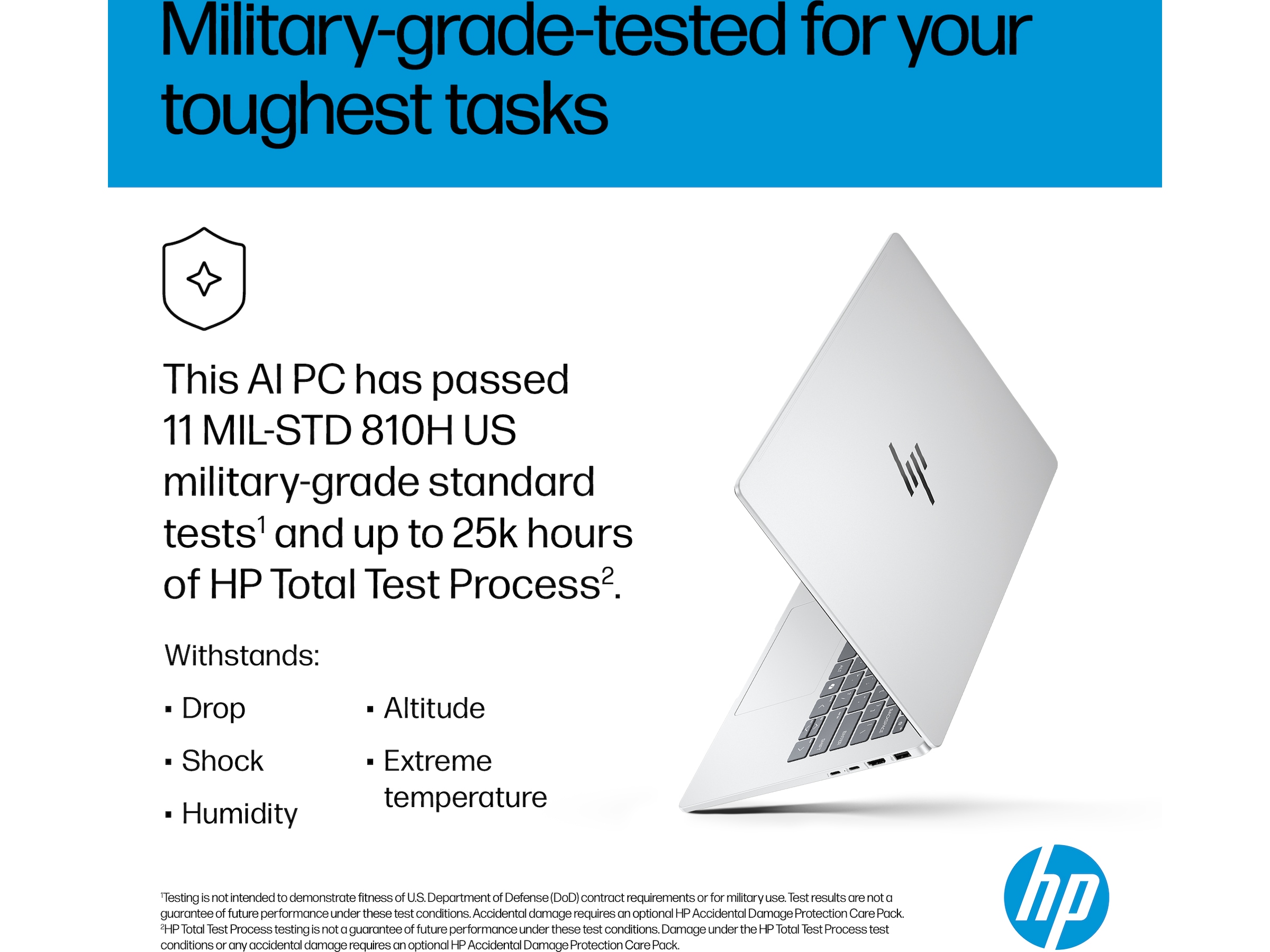 HP OmniBook 7 AI 14-fr0071no 14" 2K OLED PC - Bærbar / laptop