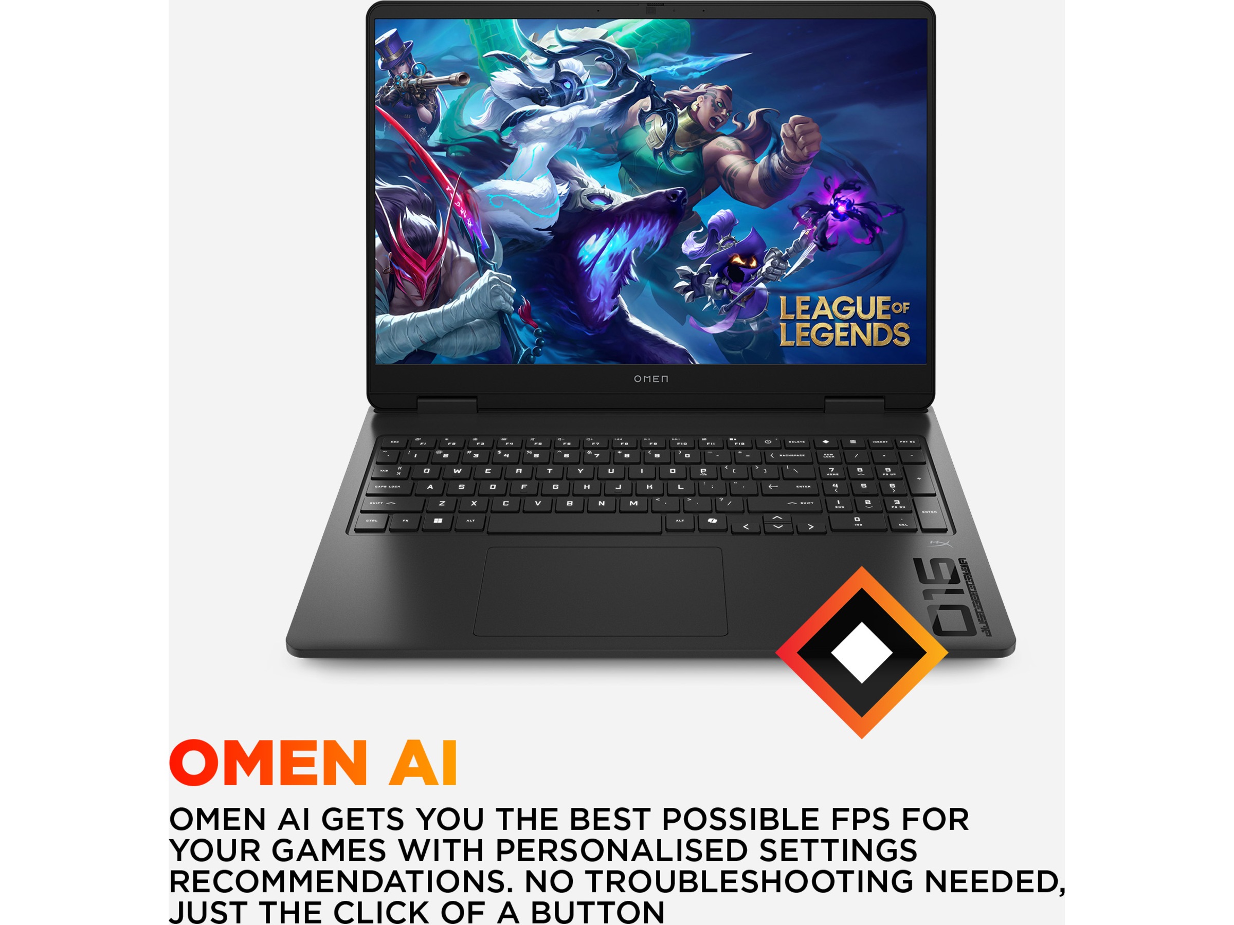 HP OMEN Gaming Laptop 16-ap0024no 16" 2K Gaming laptop