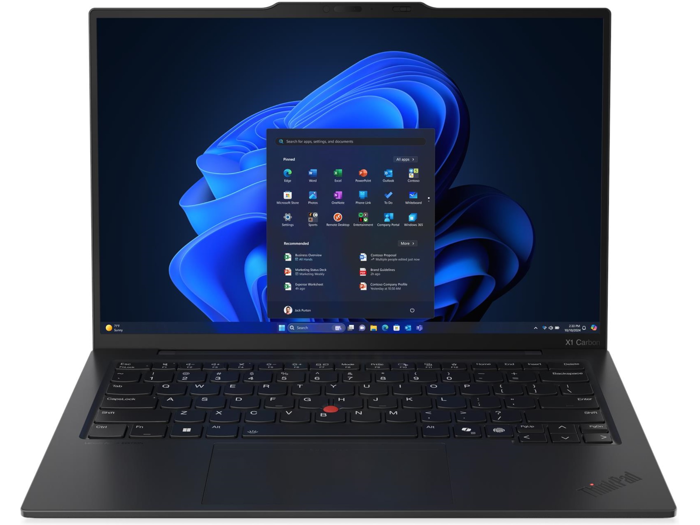 Lenovo ThinkPad X1 Carbon G13 14" WUXGA PC - Bærbar / laptop