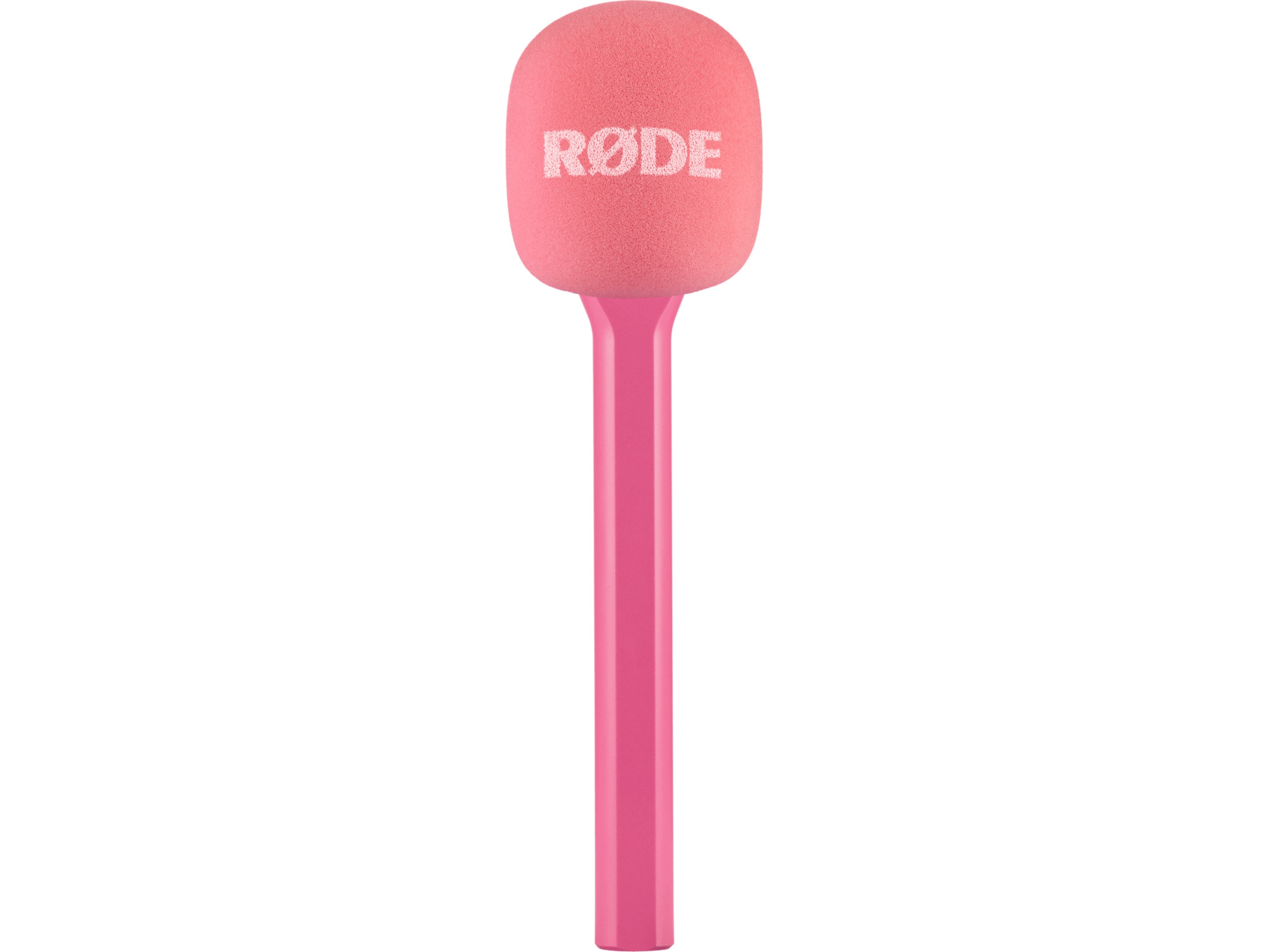 Røde Interview GO håndholdt adapter for Wireless GO (rosa) Mikrofon