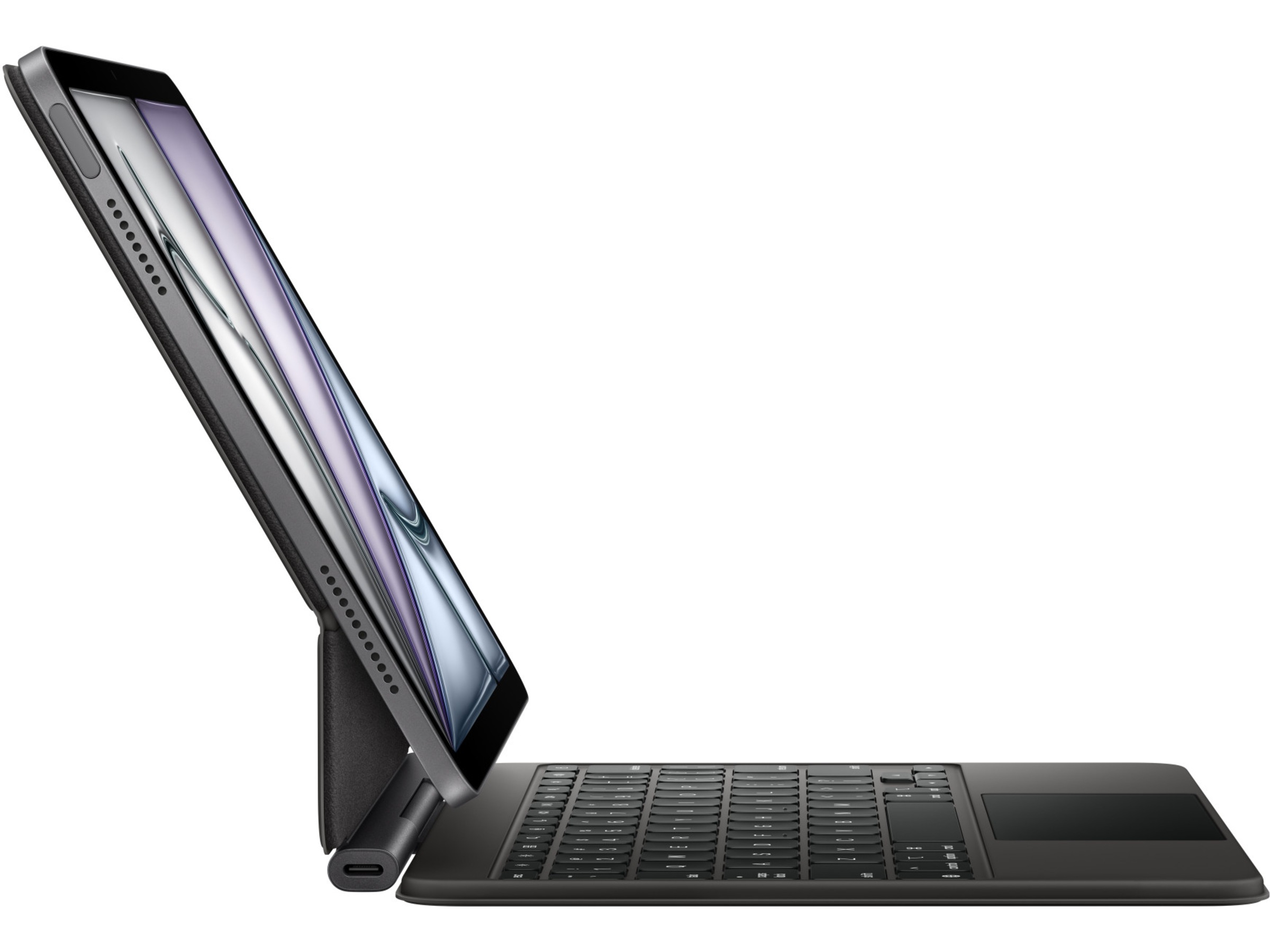 Apple iPad Air 11" Magic Keyboard (svart) Tastatur og stylus