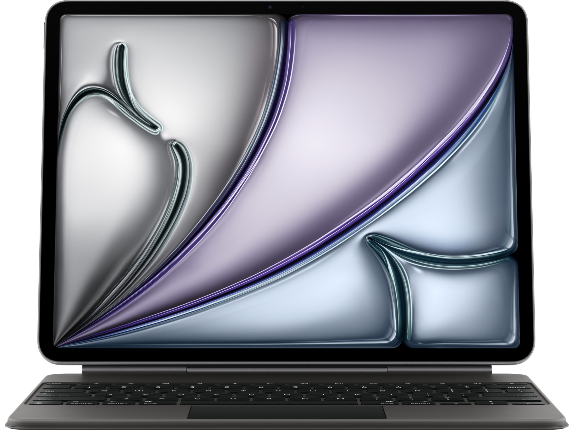 Apple iPad Air 13" Magic Keyboard (svart) Tastatur og stylus