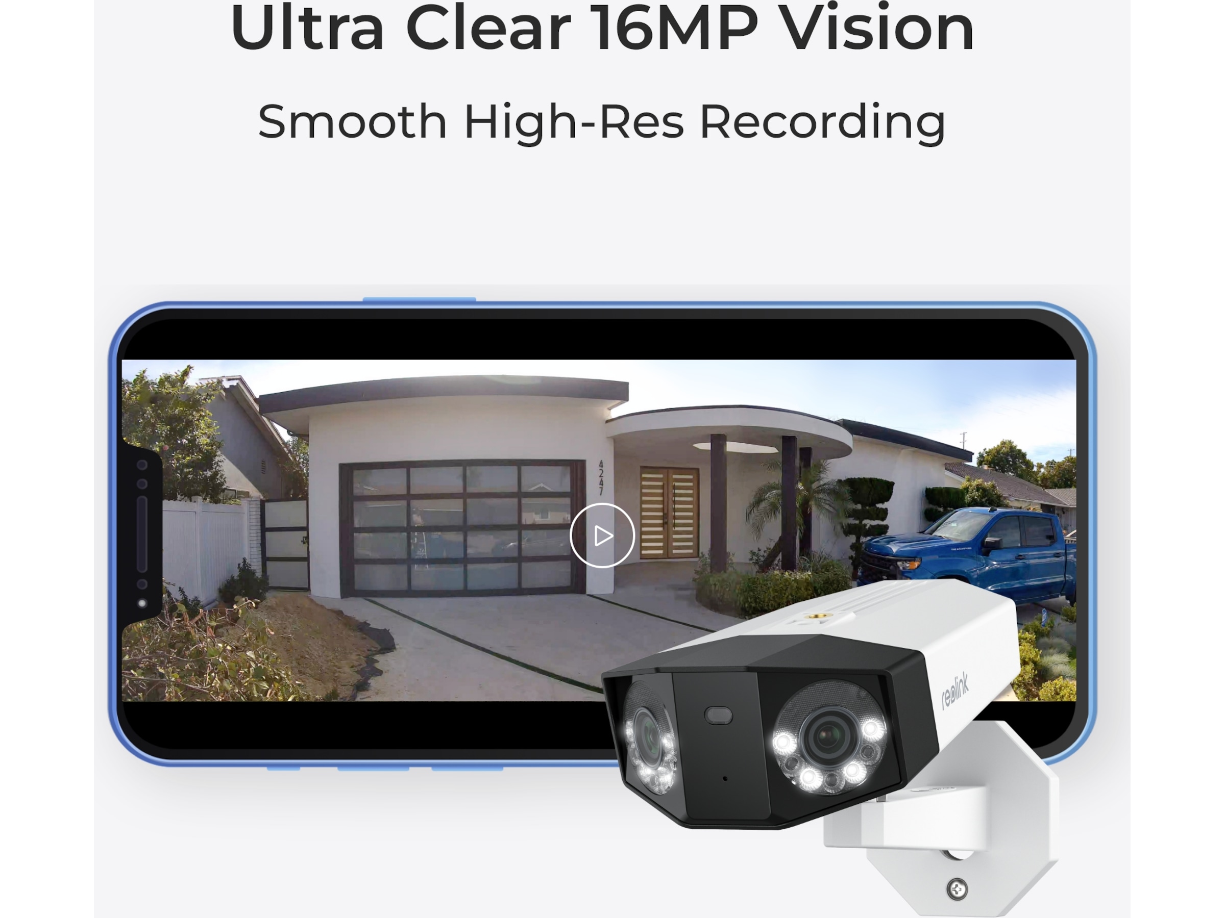 Reolink Duo 3 PoE utendørs overvåkningskamera Overvåkningskameraer