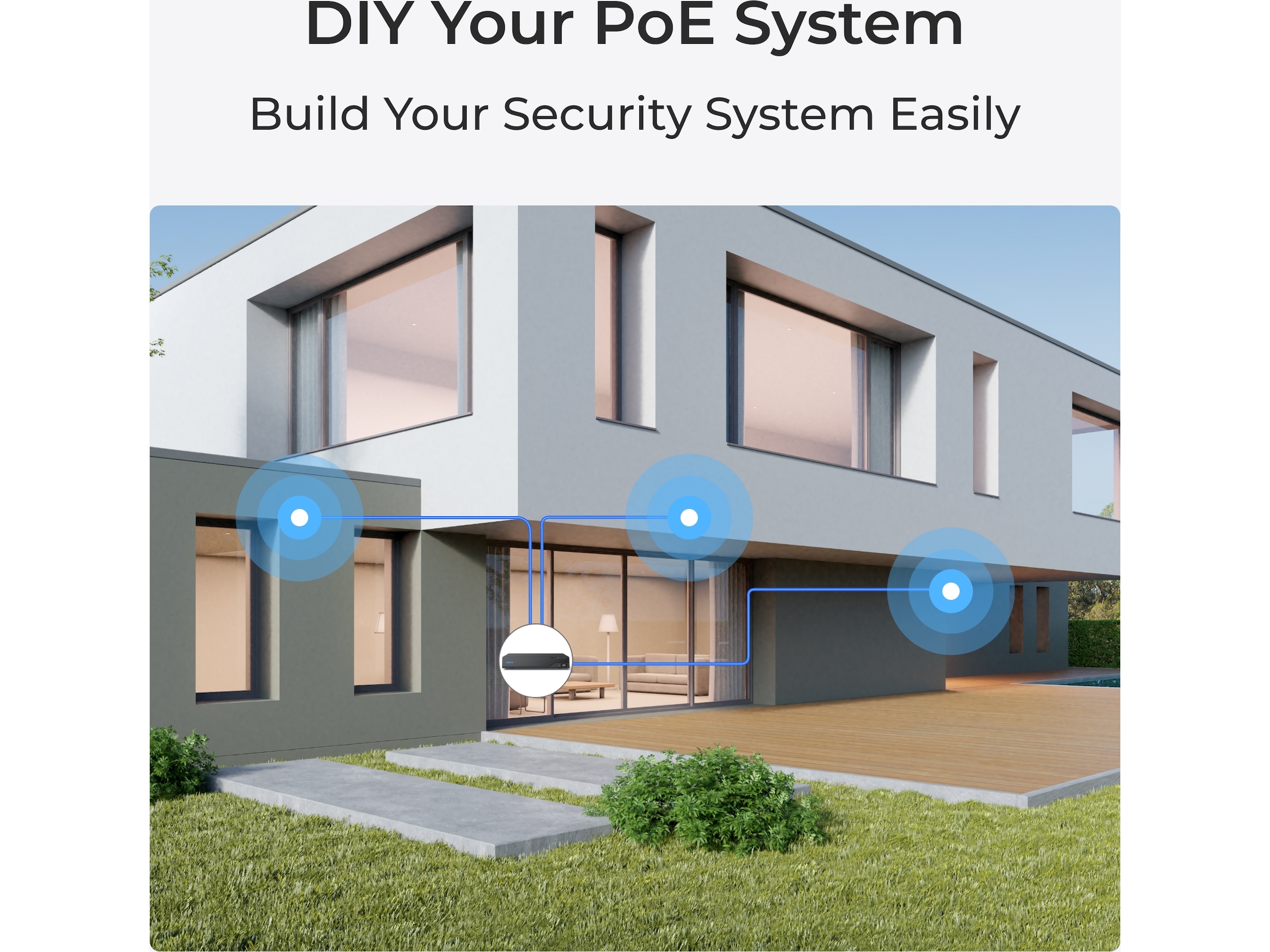 Reolink NVS8-5MD4 overvåkningssystem Overvåkningskameraer