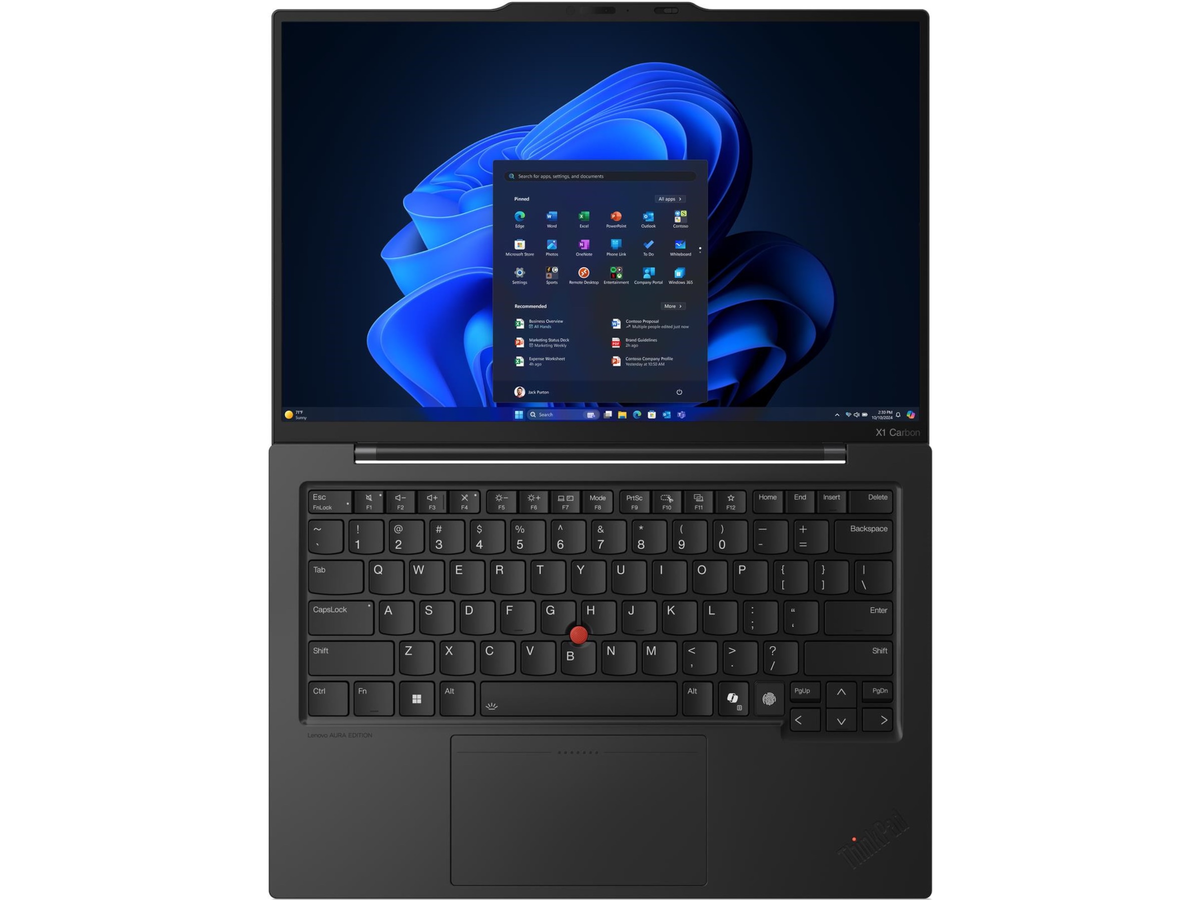 Lenovo ThinkPad X1 Carbon G13 Aura 14" WUXGA Copilot+ PC PC - Bærbar / laptop