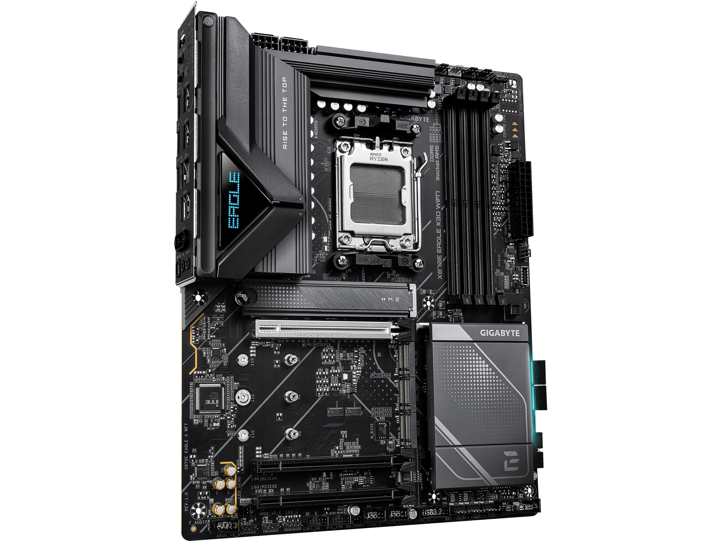 Gigabyte X870E EAGLE X3D hovedkort WIFI7 AMD Socket