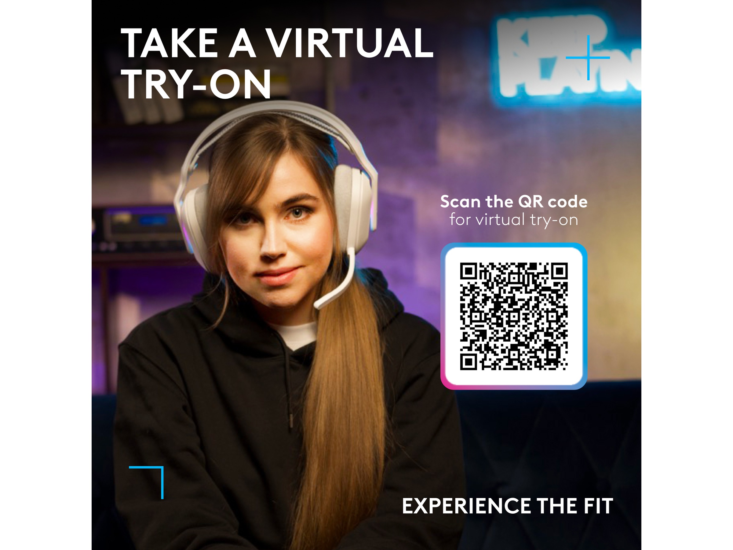 Logitech G522 Lightspeed Trådløst Gaming Headset (sort) -B-Grade Demo headset