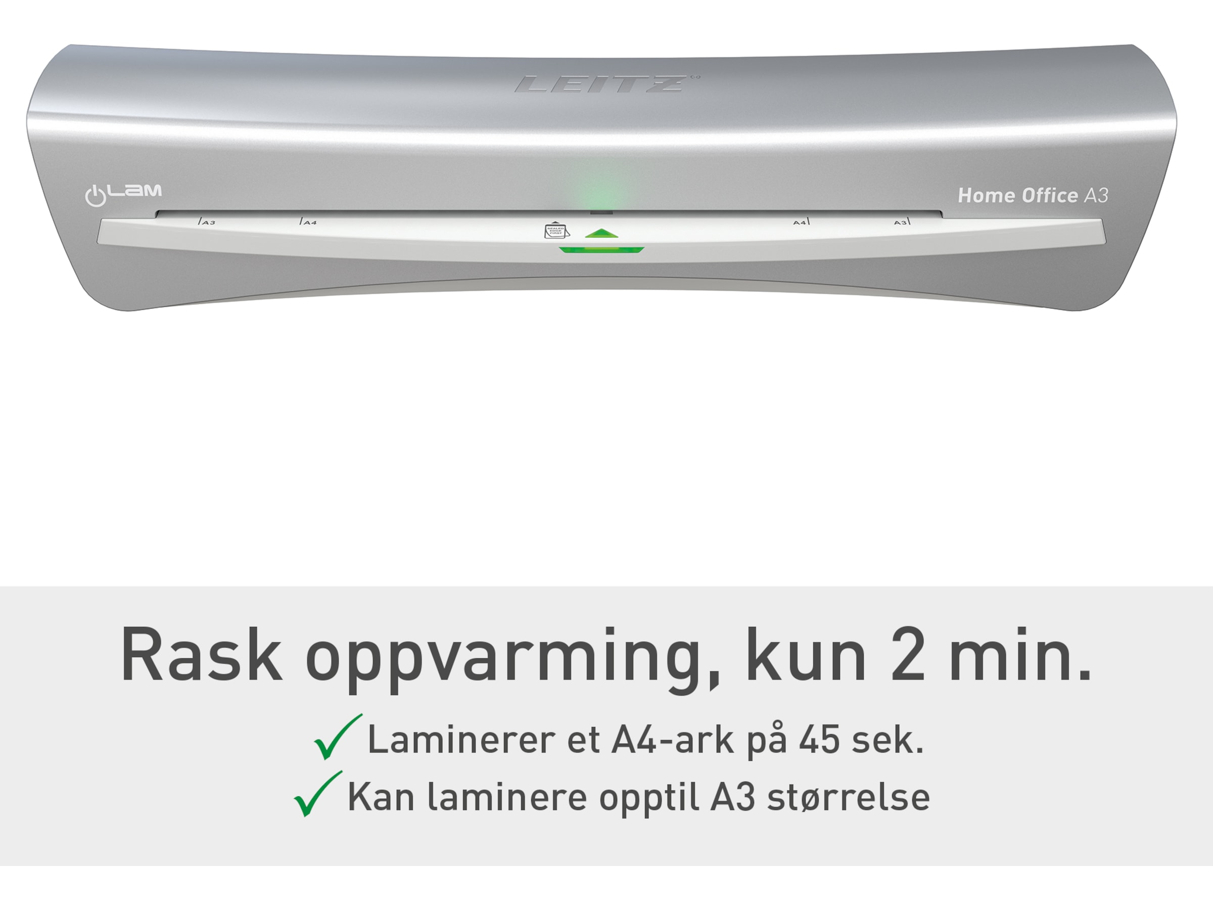 Leitz Lamineringsmaskin iLAM HOME Office A3 Lamineringsmaskiner