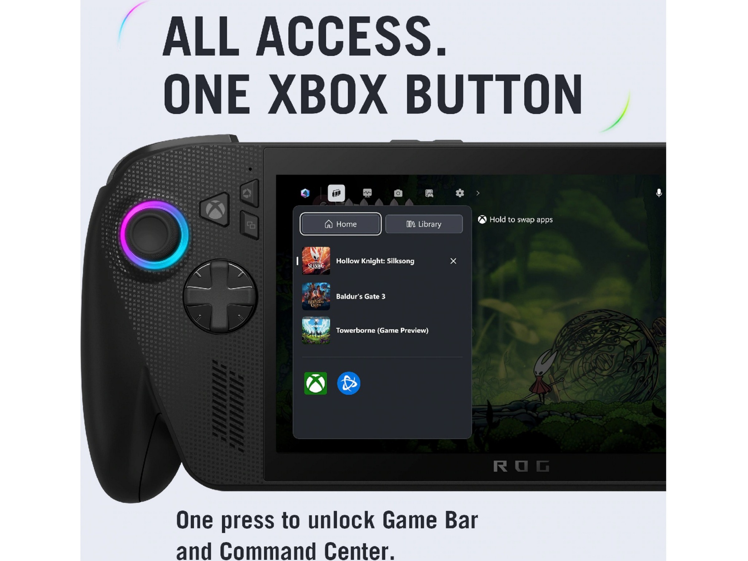 ROG Xbox Ally X Håndholdte spillkonsoller