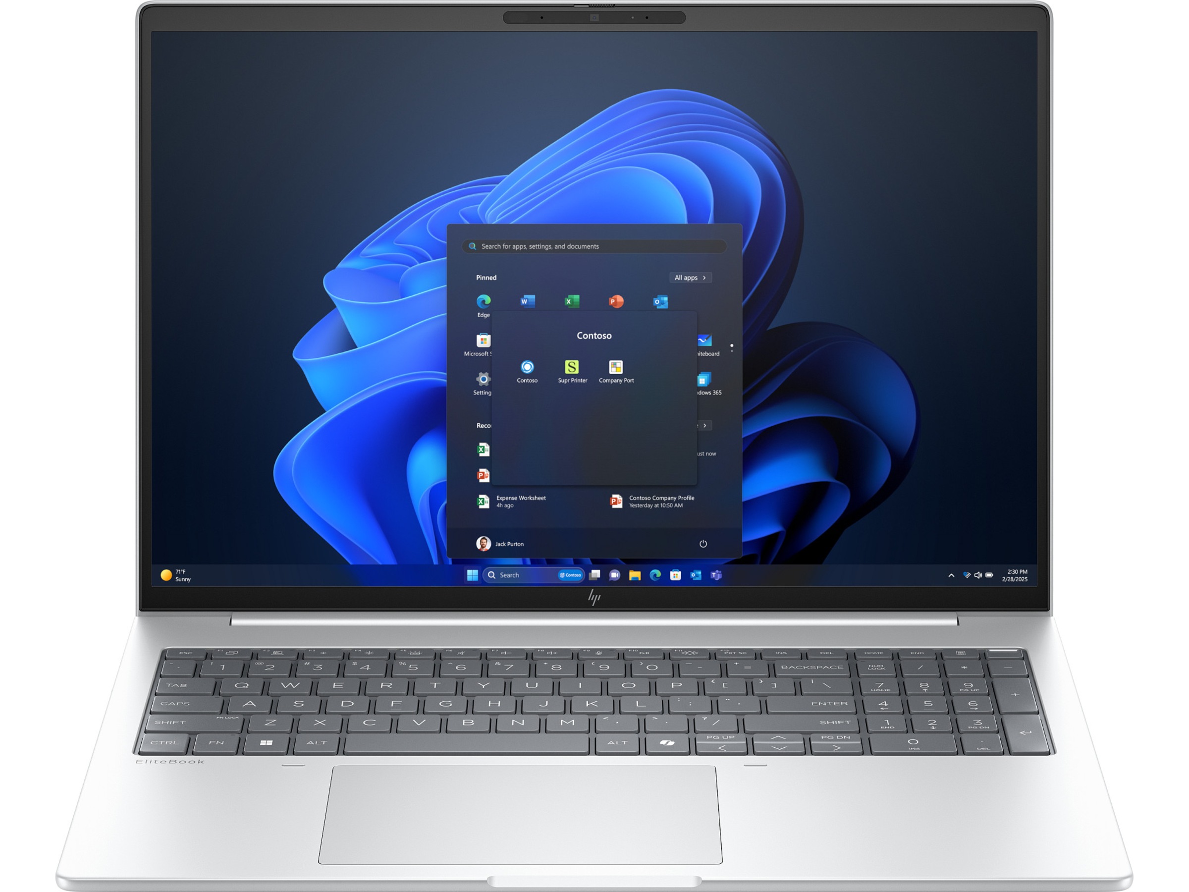 HP EliteBook 8 G1i 16" WUXGA Notebook AI PC PC - Bærbar / laptop