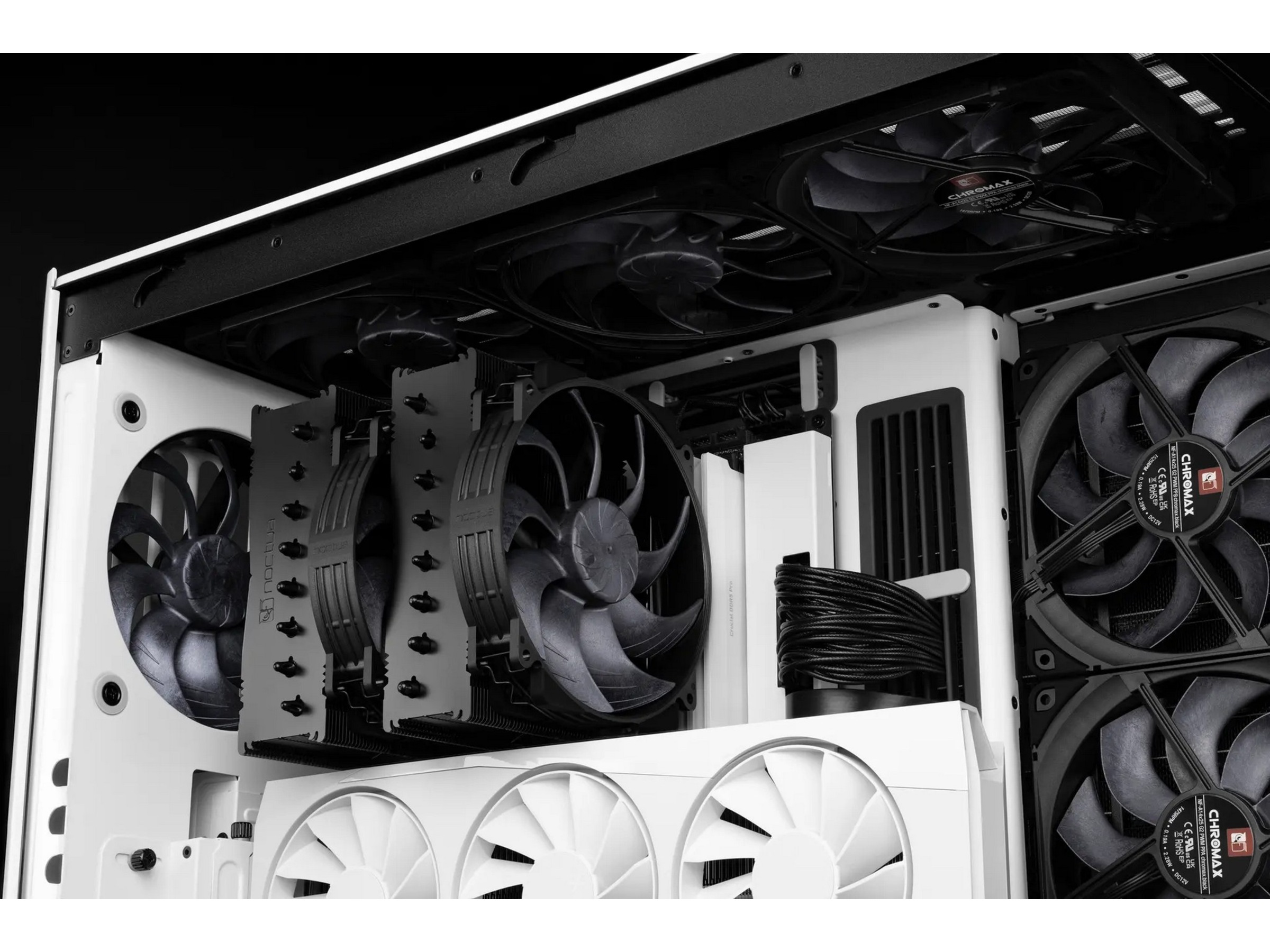 Noctua NF-A14x25r G2 PWM Sx2-PP chromax.sort Vifte Vifter