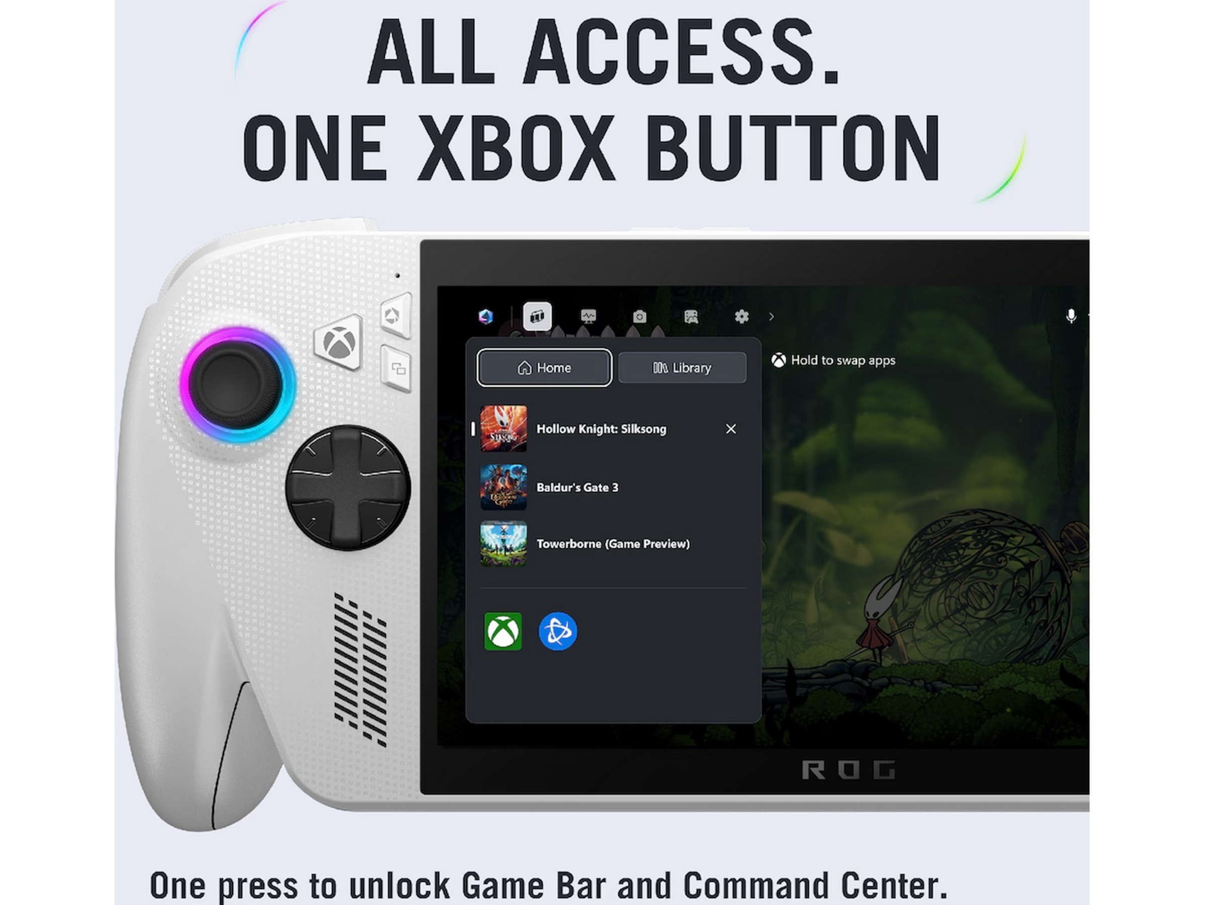 ROG Xbox Ally -B-Grade Demo gaming