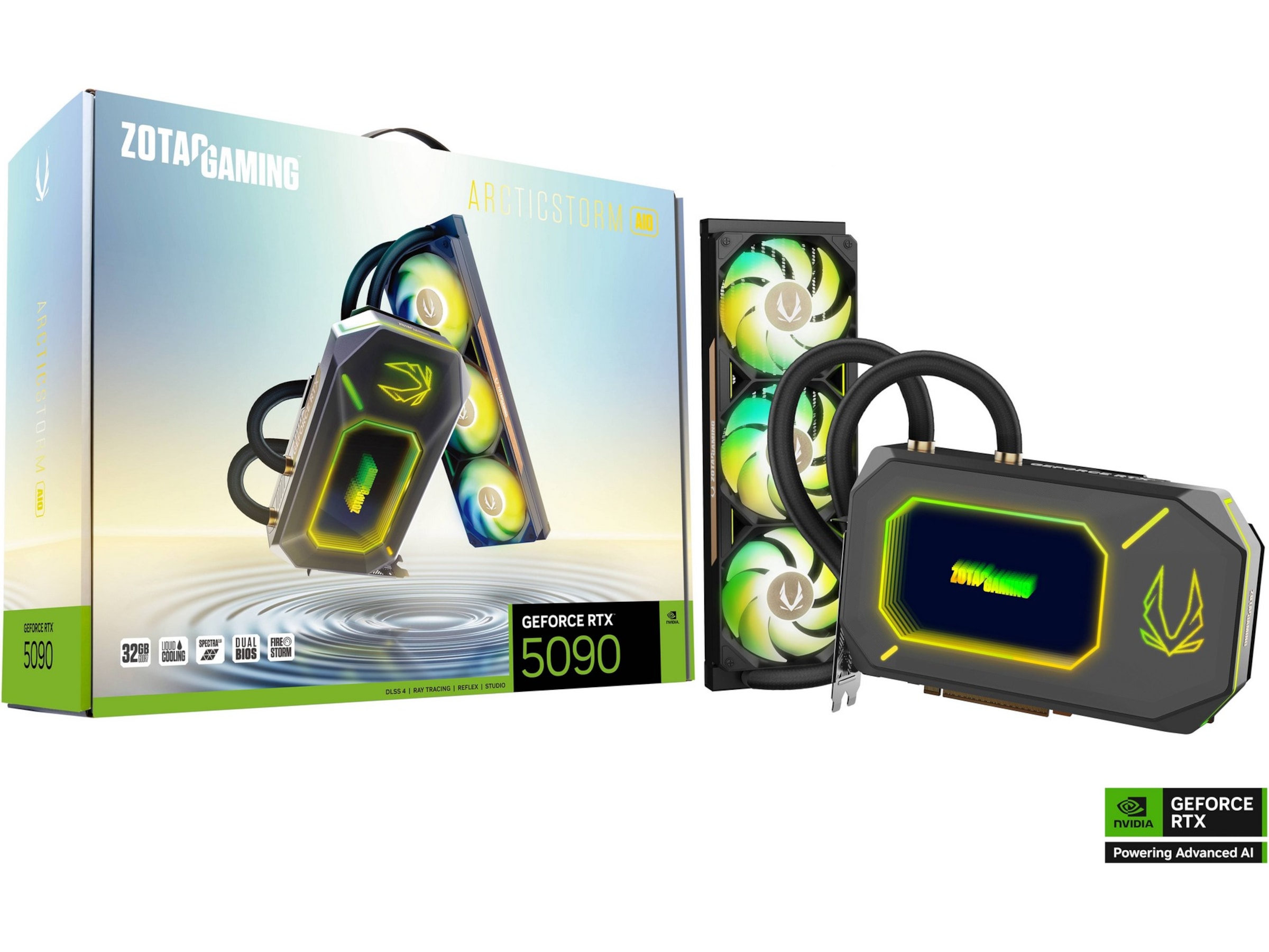 Zotac Gaming GeForce RTX 5090 Arcticstorm Skjermkort