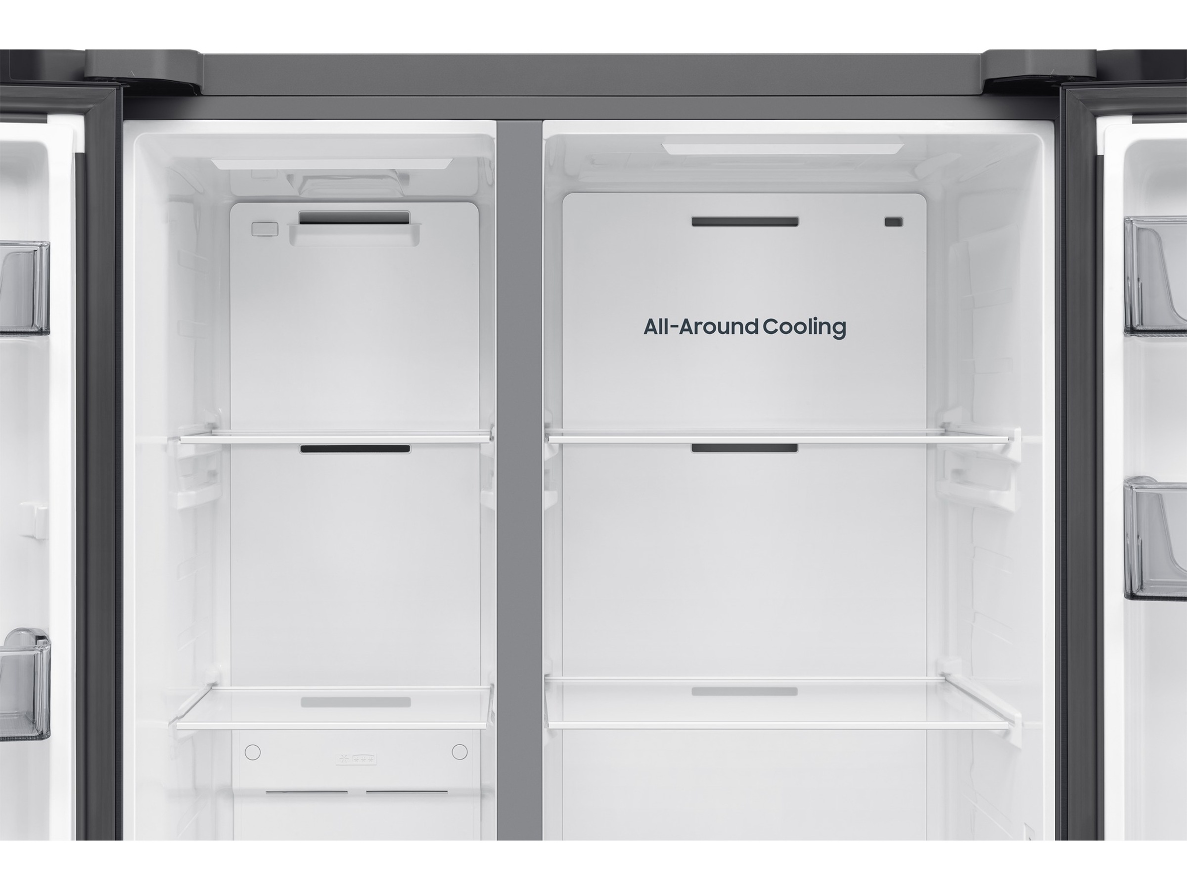 Samsung RS70F65QEFEF Side-By-Side kjøle- og fryseskap (sort) Side-by-side kjøleskap