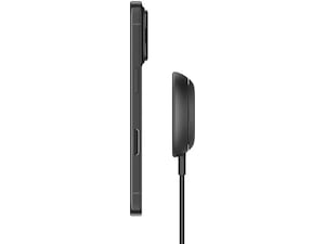 Belkin UltraCharge magnetisk ladeplate 25W Qi2 med stativ (svart) Trådløs lader