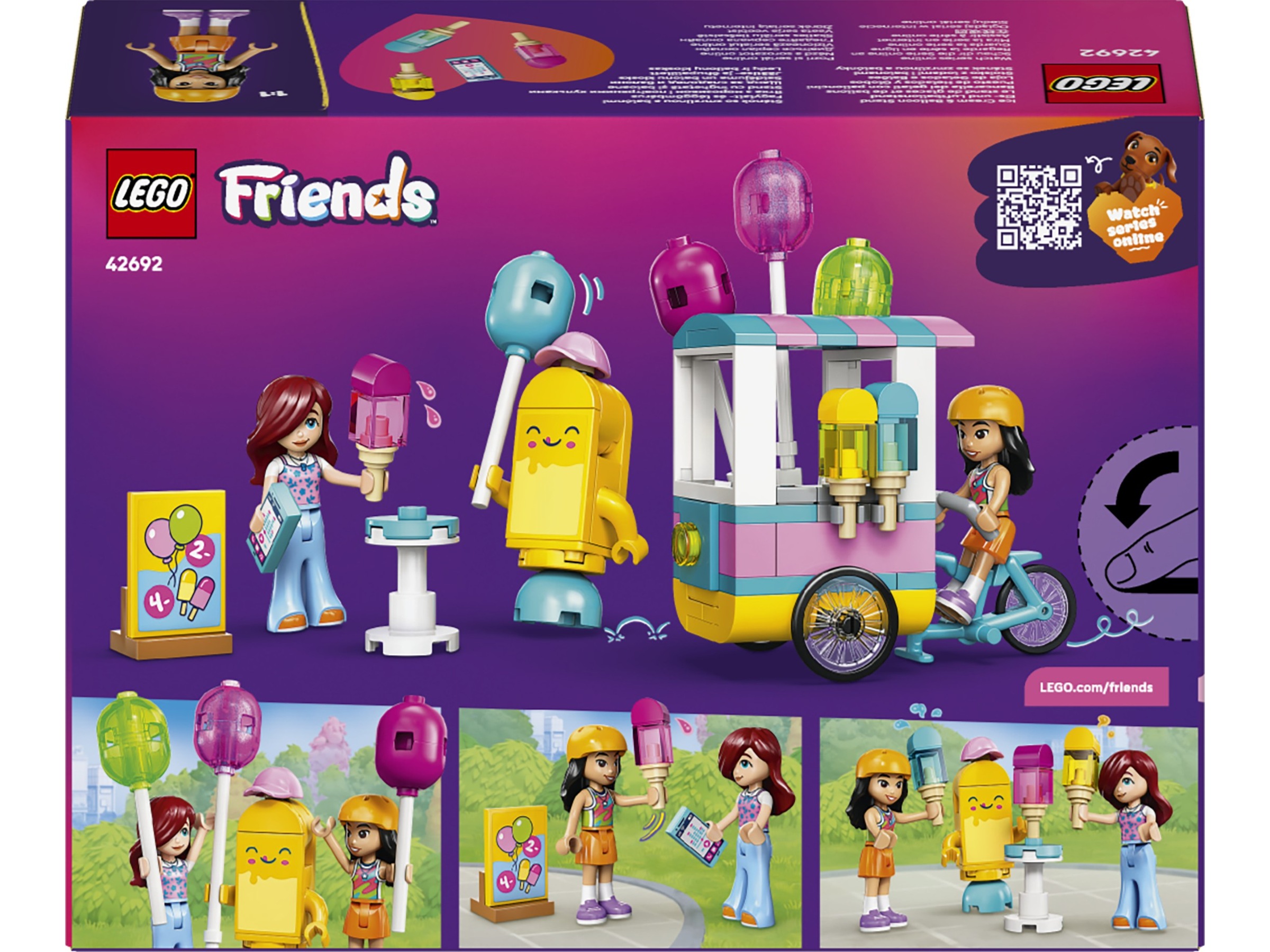 LEGO Friends Iskrem- og ballongkiosk 42692 LEGO
