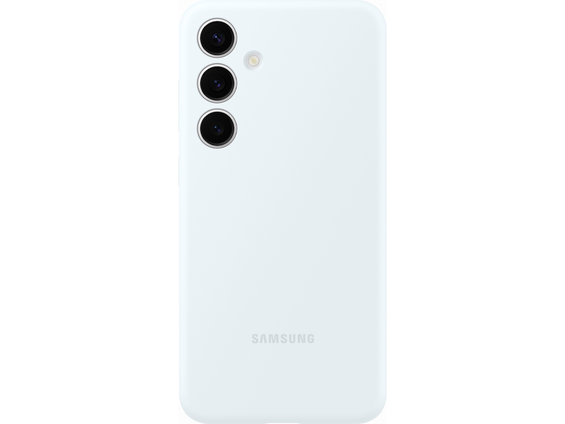 Samsung Galaxy S24+ Silikondeksel (hvit) Mobildeksel