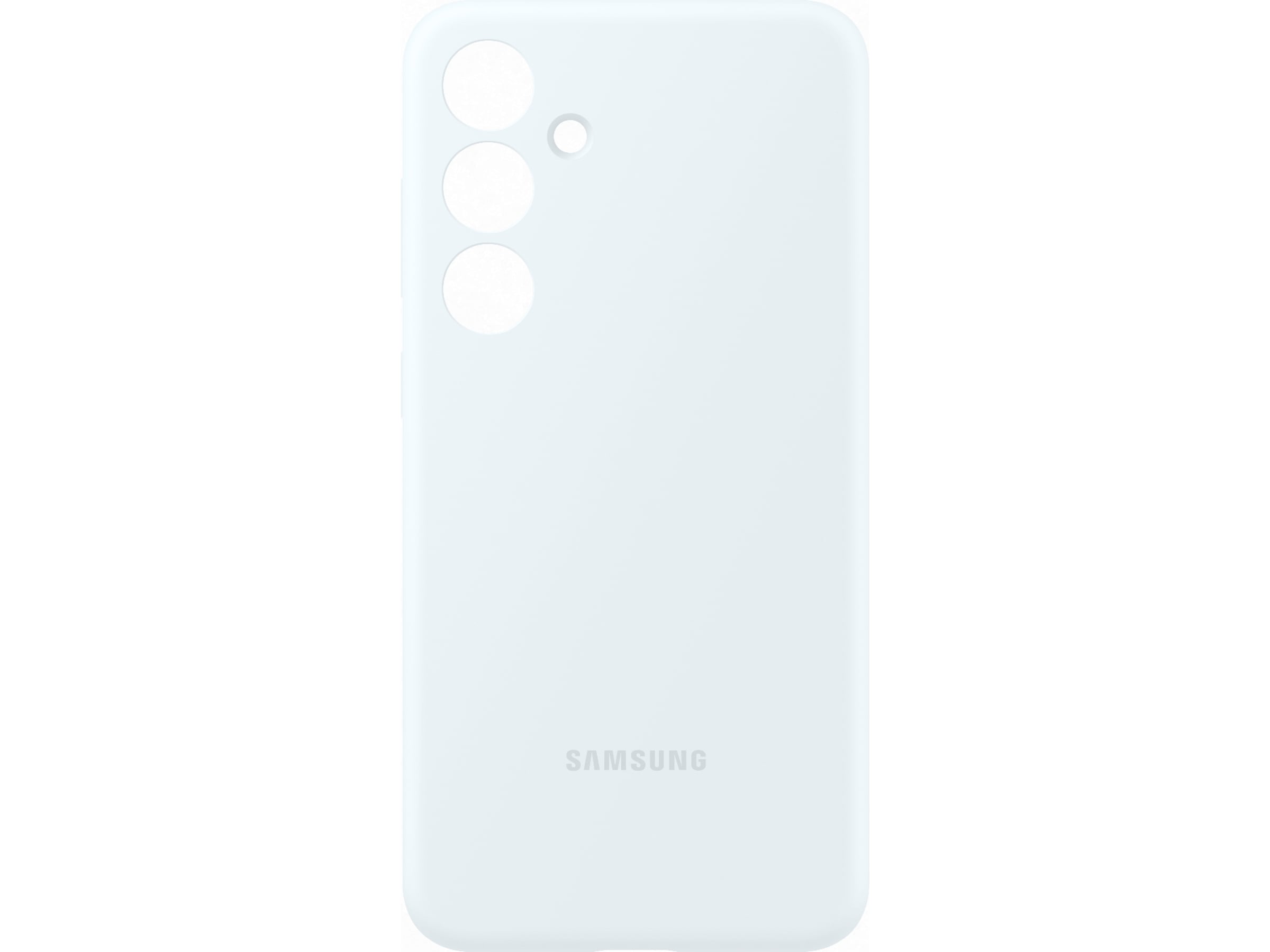 Samsung Galaxy S24+ Silikondeksel (hvit) Mobildeksel