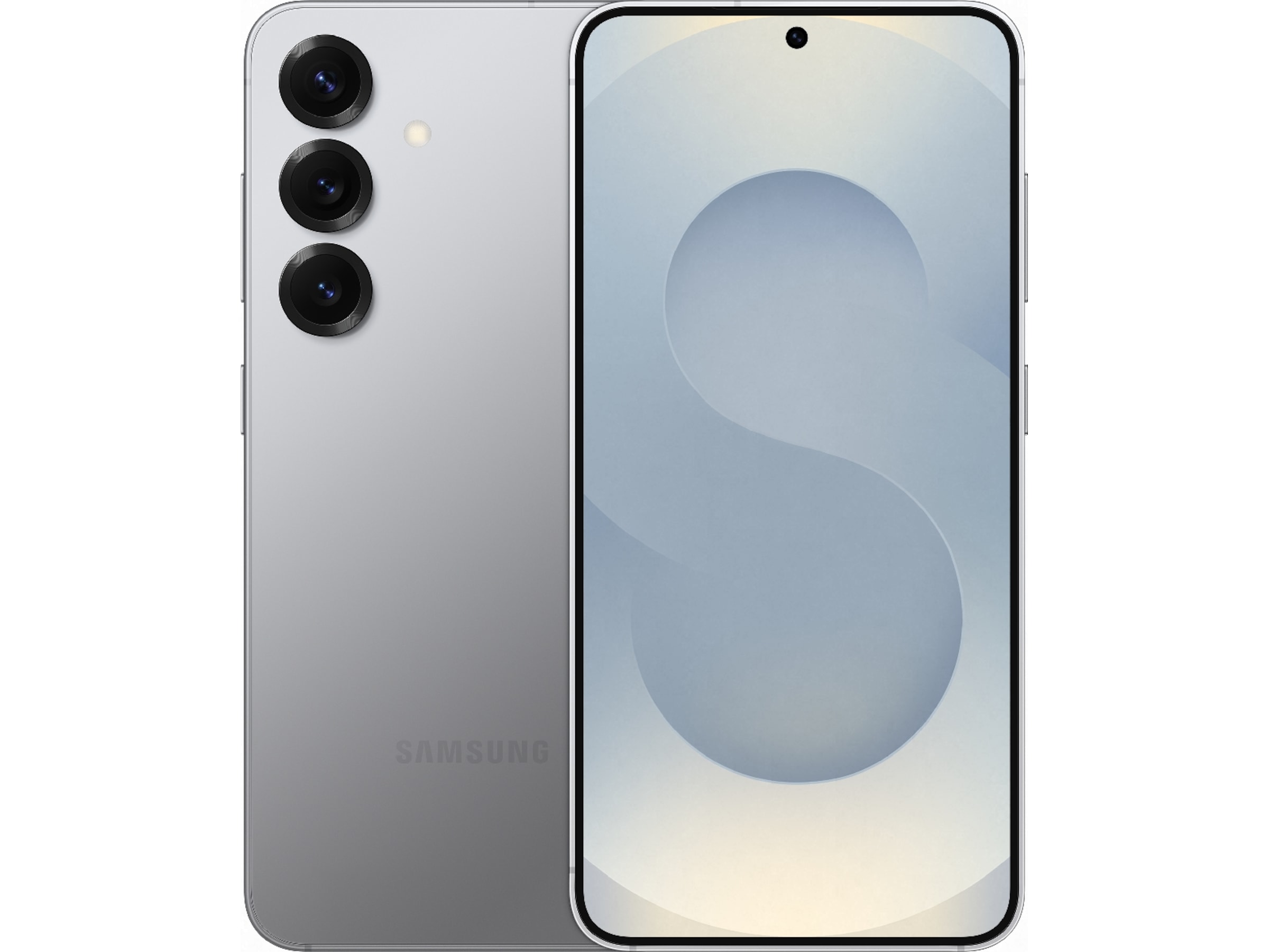 Samsung Galaxy S25 128GB (sølvskygge) Mobiltelefoner