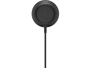Belkin UltraCharge magnetisk ladeplate 25W Qi2 med stativ (svart) Trådløs lader