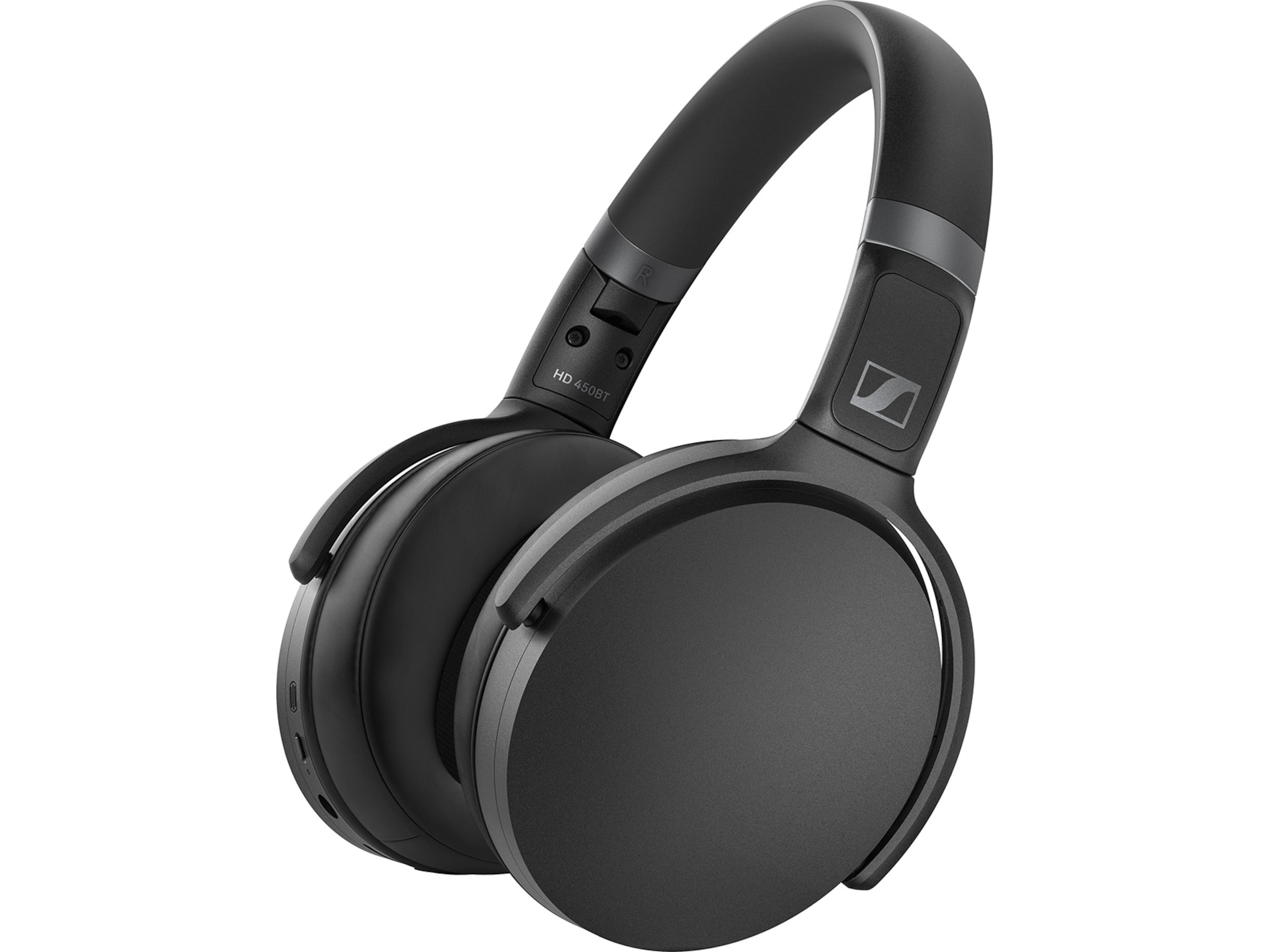 Sennheiser HD 450BT trådløse hodetelefoner, On-Ear (sort) Hodetelefoner