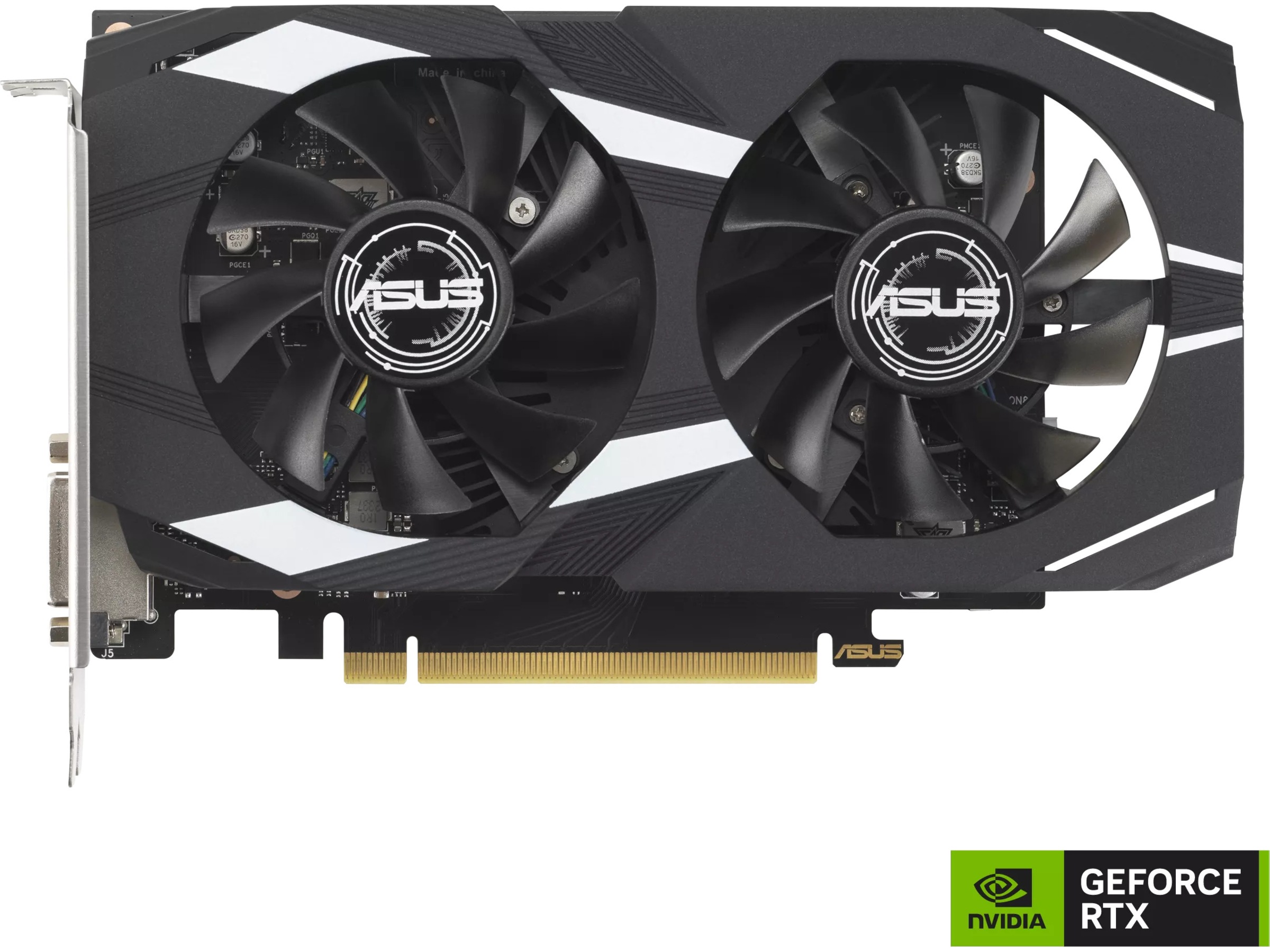 ASUS Dual GeForce RTX 3050 OC Skjermkort