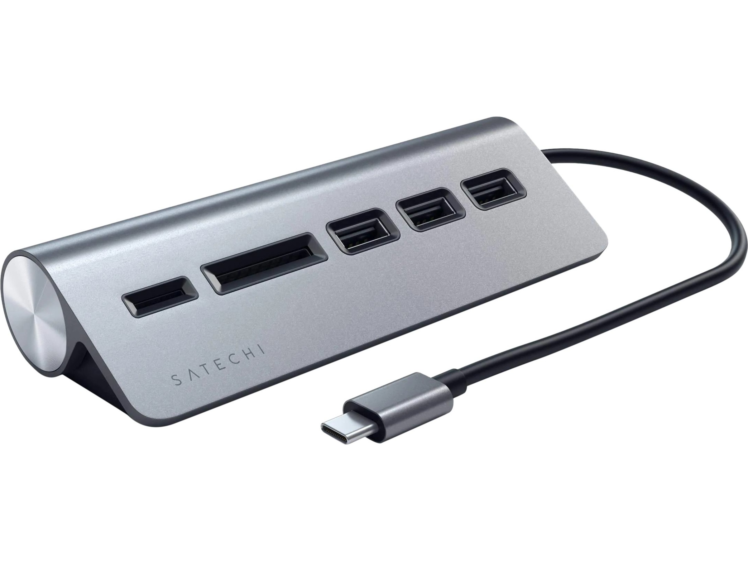 Satechi USB-C Combo Hub (space grey) Dockingstasjon & USB-HUB