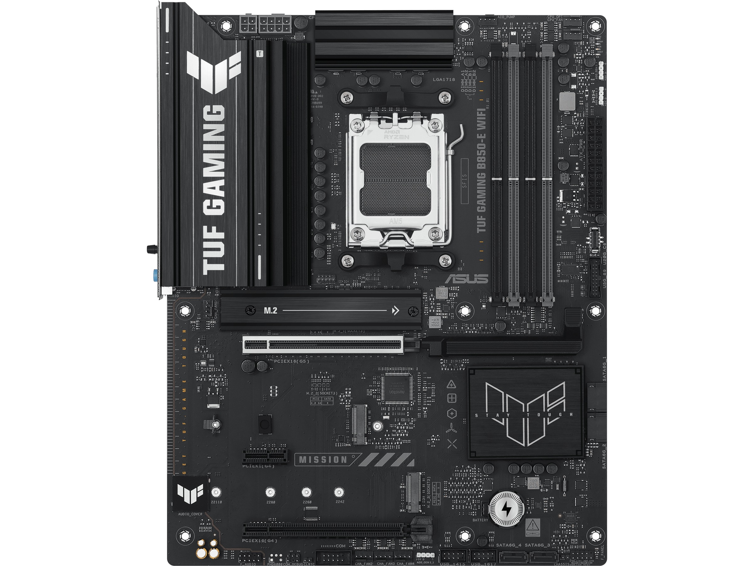 ASUS TUF GAMING B850-E WIFI hovedkort AMD Socket