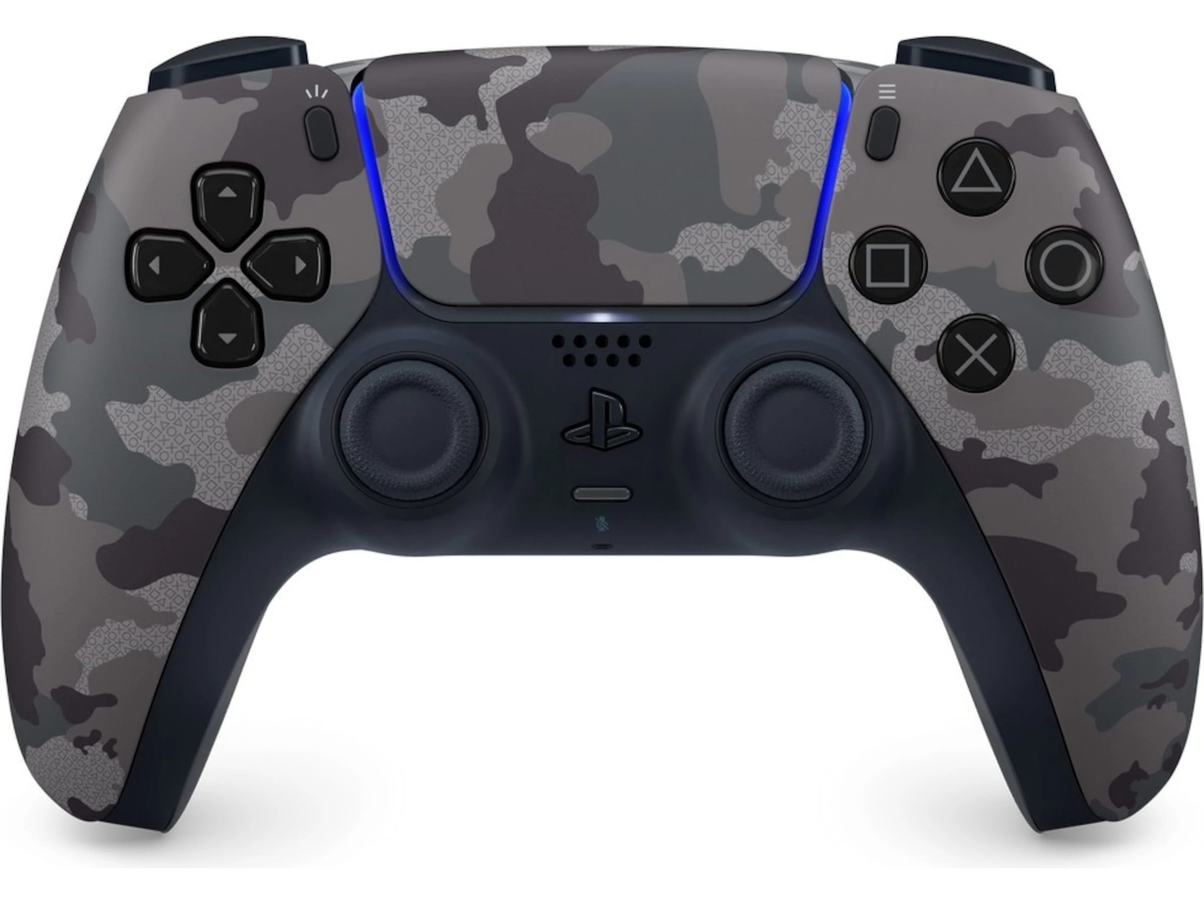 PlayStation 5 DualSense-kontroller V2 (Grey Camo) Tilbehør til spillkonsoller