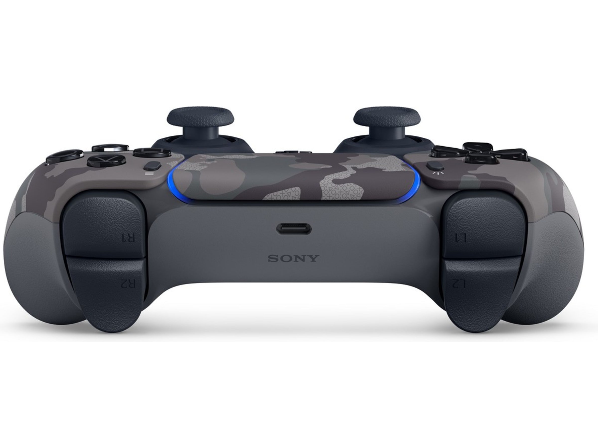PlayStation 5 DualSense-kontroller V2 (Grey Camo) Tilbehør til spillkonsoller