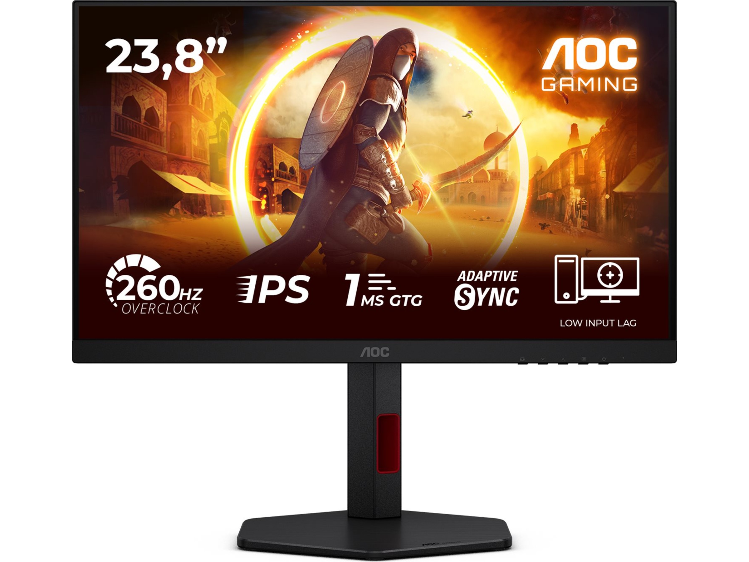 AOC 24" gamingskjerm 24G4ZR Gamingskjermer