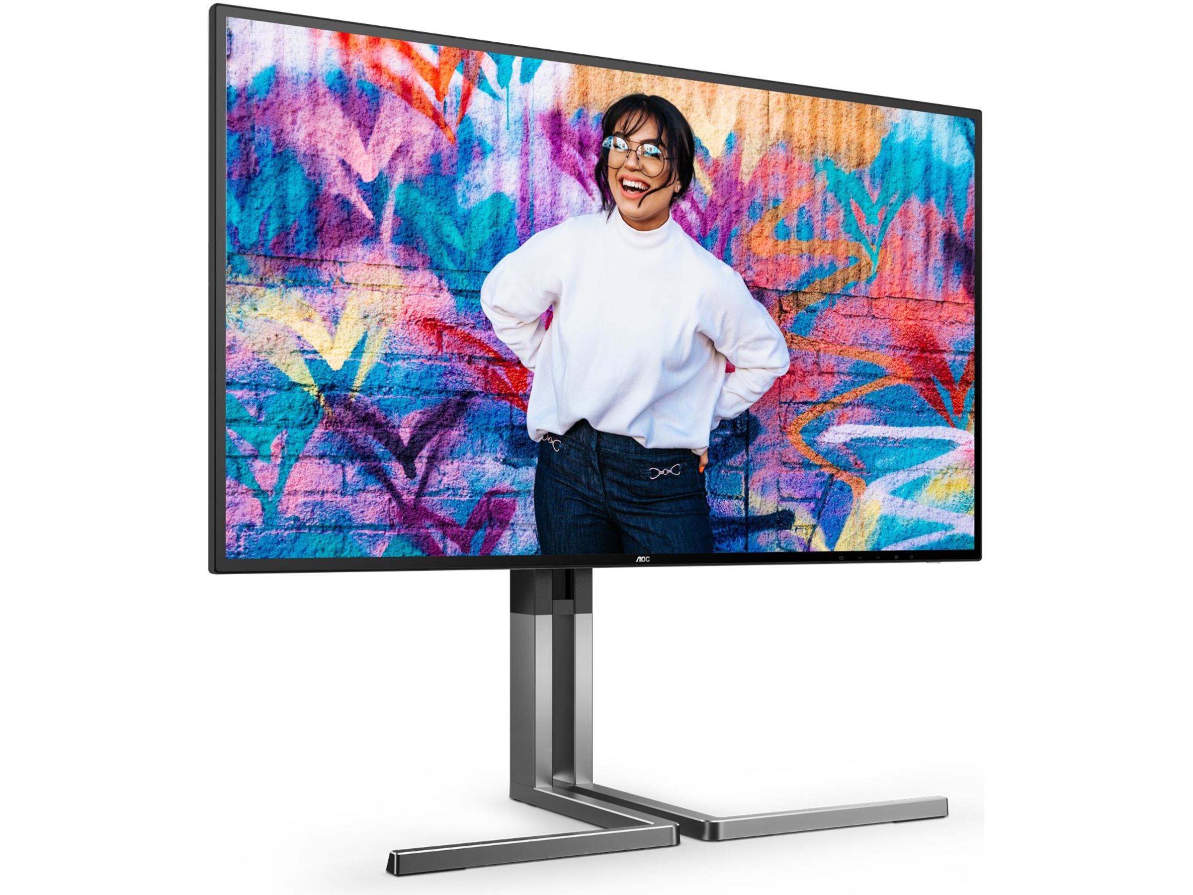 AOC 27" 4K skjerm Graphic Pro U27U3CV Skjermer