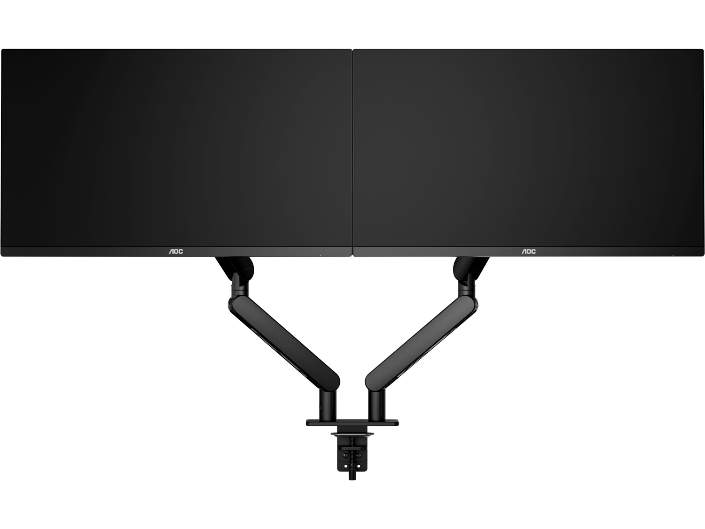 AOC AM420B dobbel monitorarm for skjerm 17-34" (sort) Skjermstativ og skjermfeste