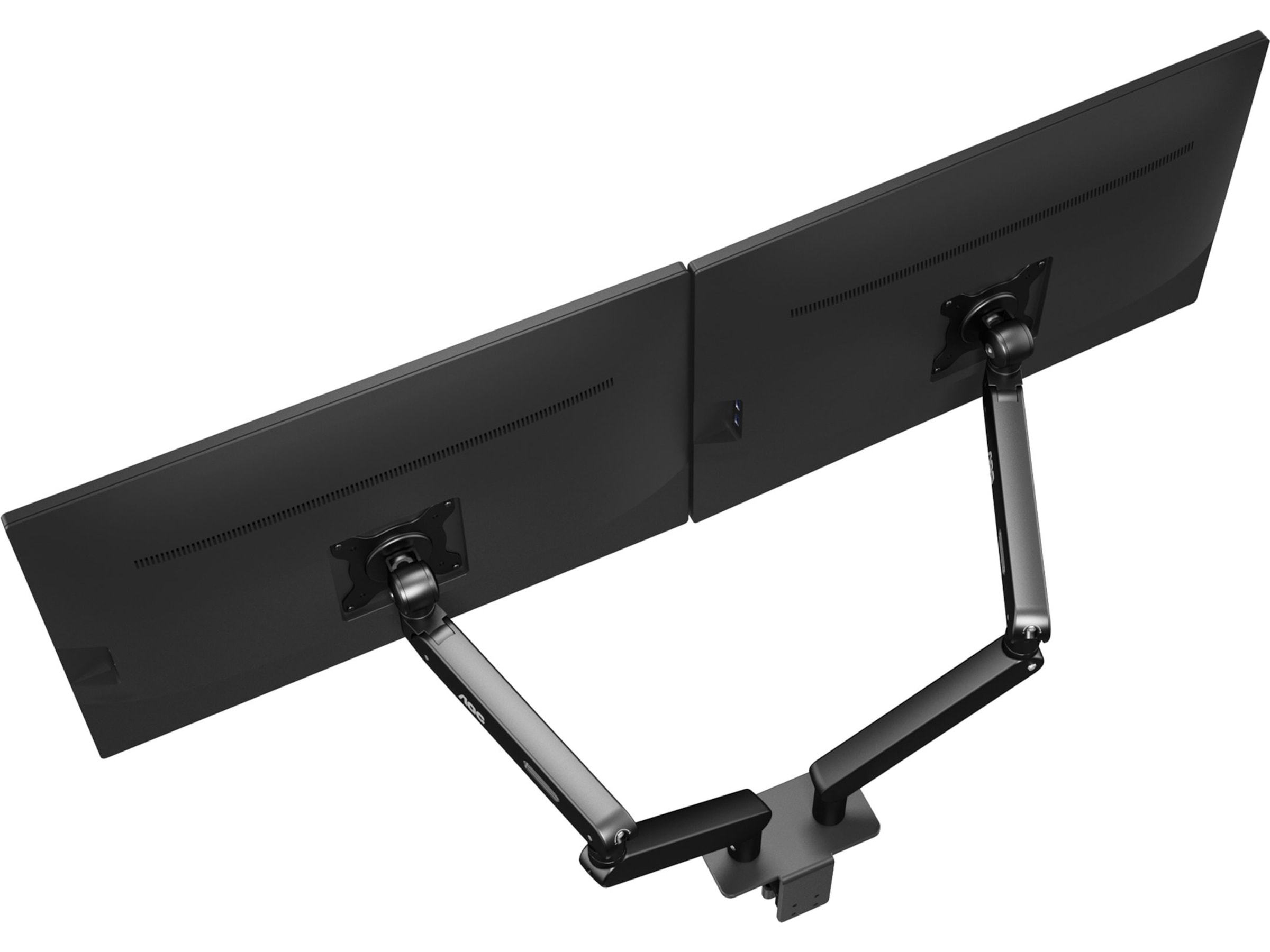 AOC AM420B dobbel monitorarm for skjerm 17-34" (sort) Skjermstativ og skjermfeste