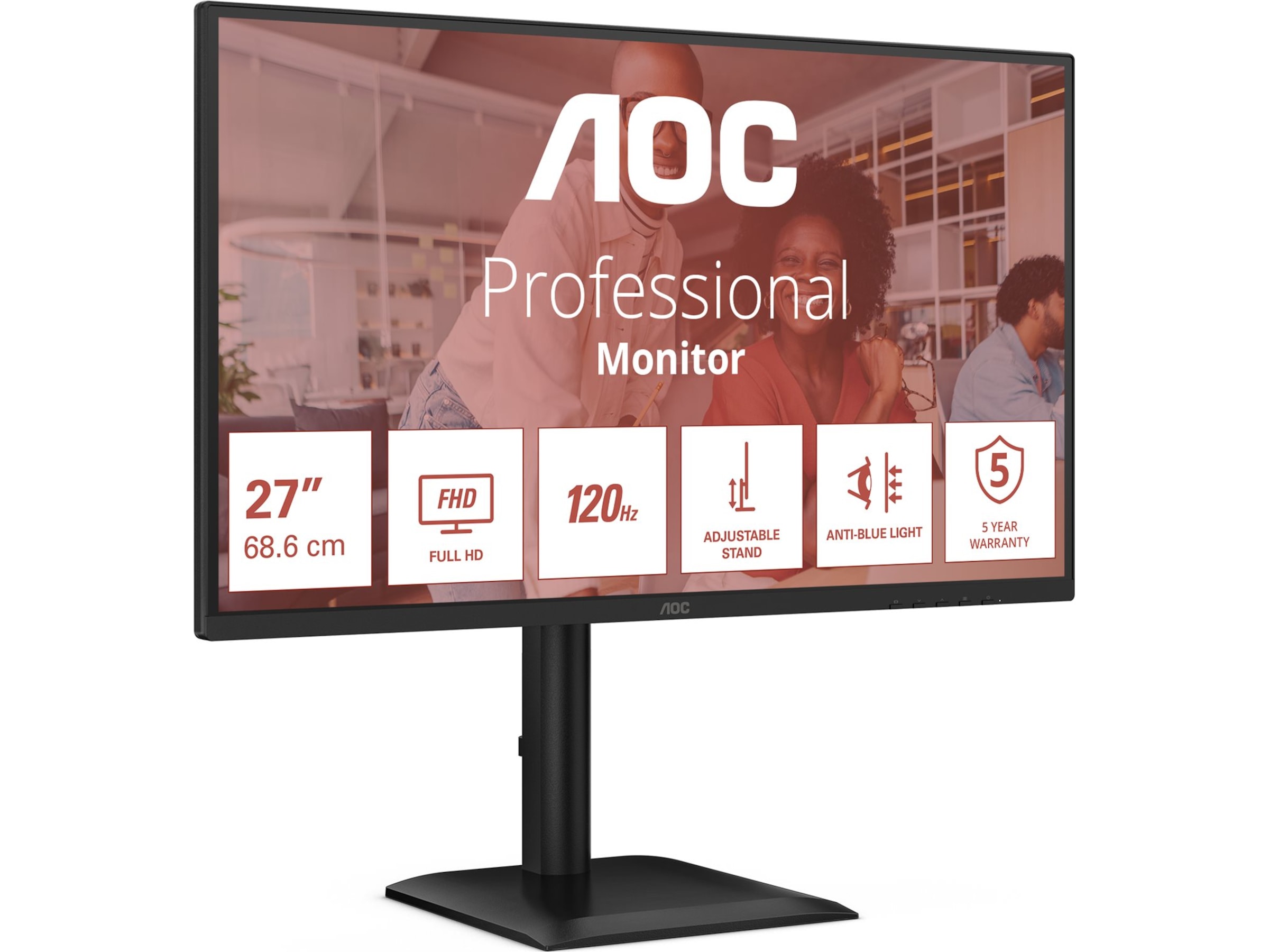 AOC 27" skjerm 27E4U Skjermer