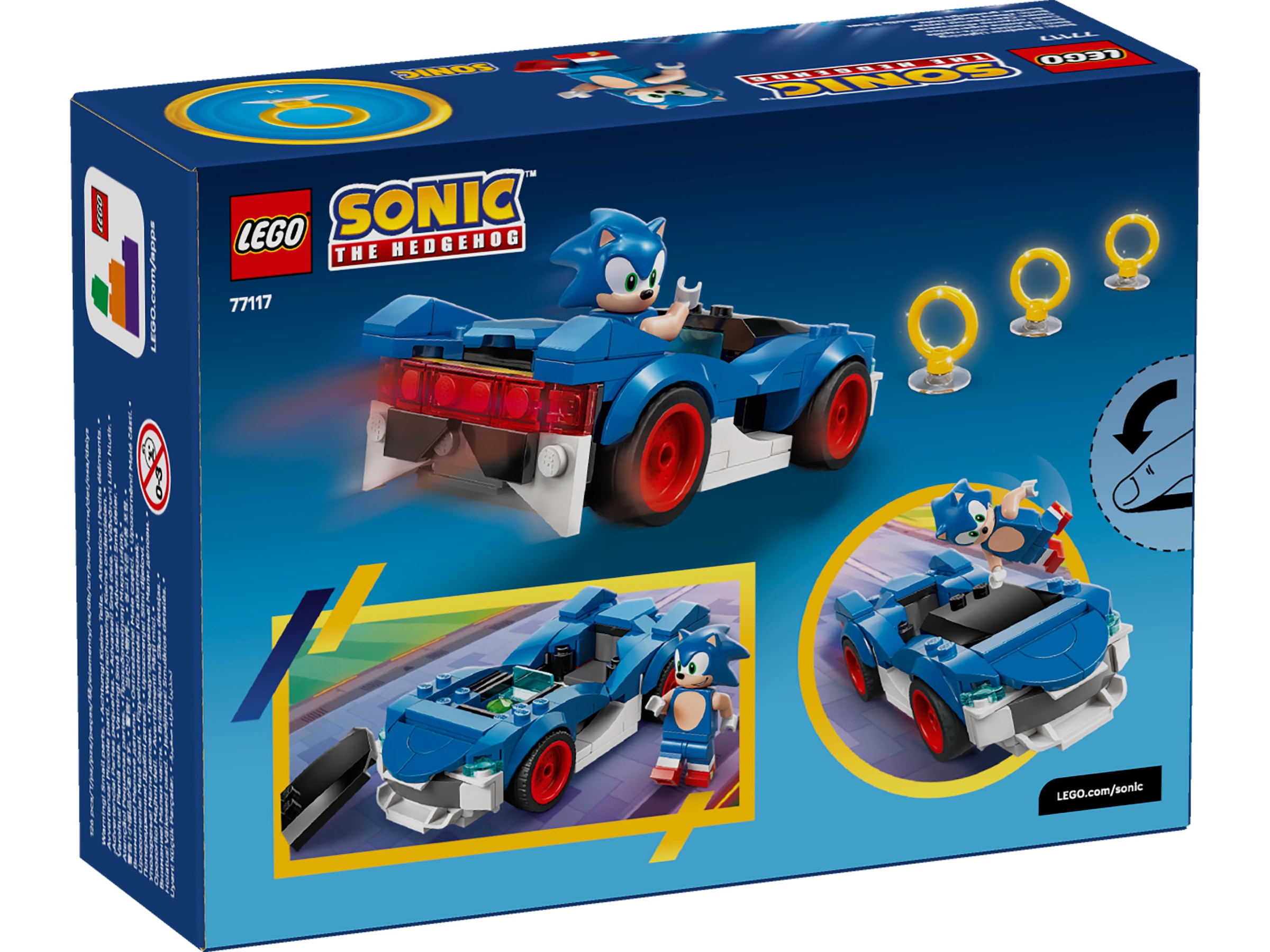 LEGO Sonic Sonic: Speedster Lightning 77117 LEGO