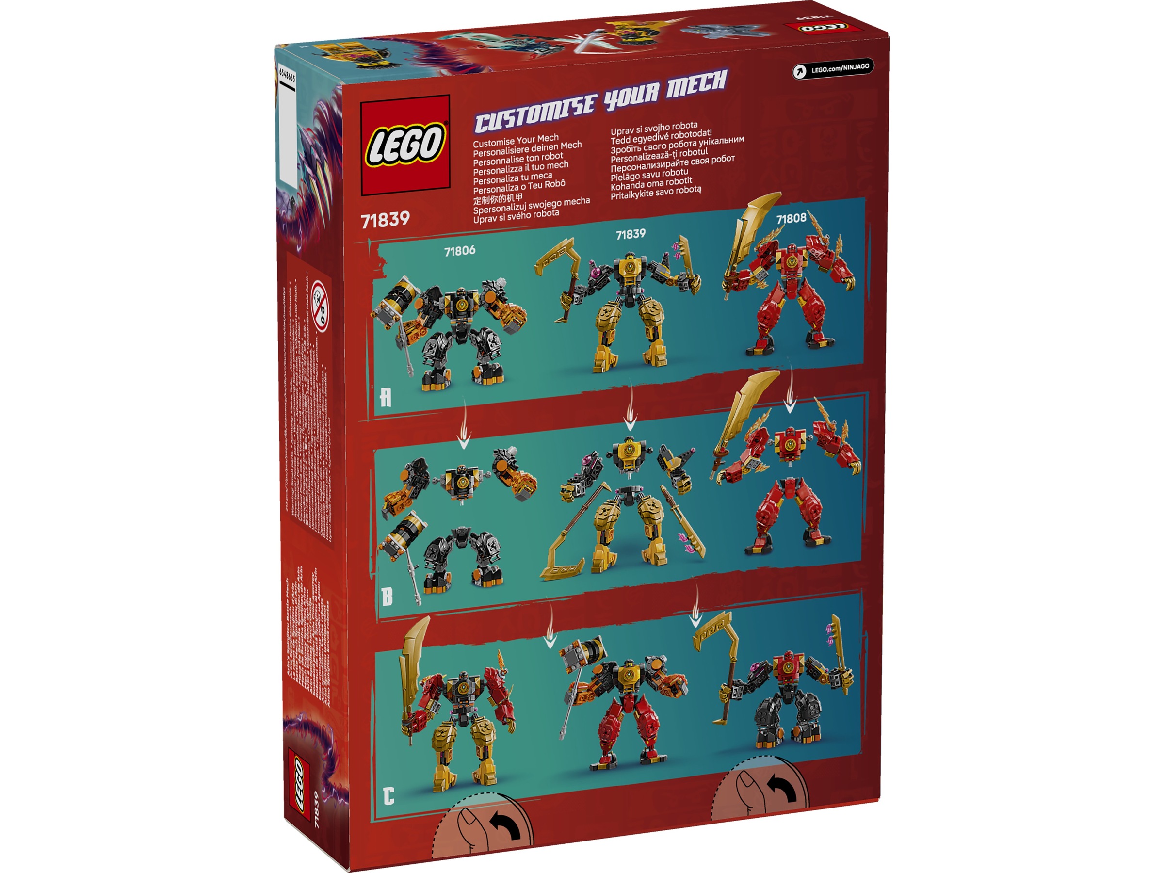 LEGO Ninjago Arins Spinjitzu-stridsrobot 71839 LEGO