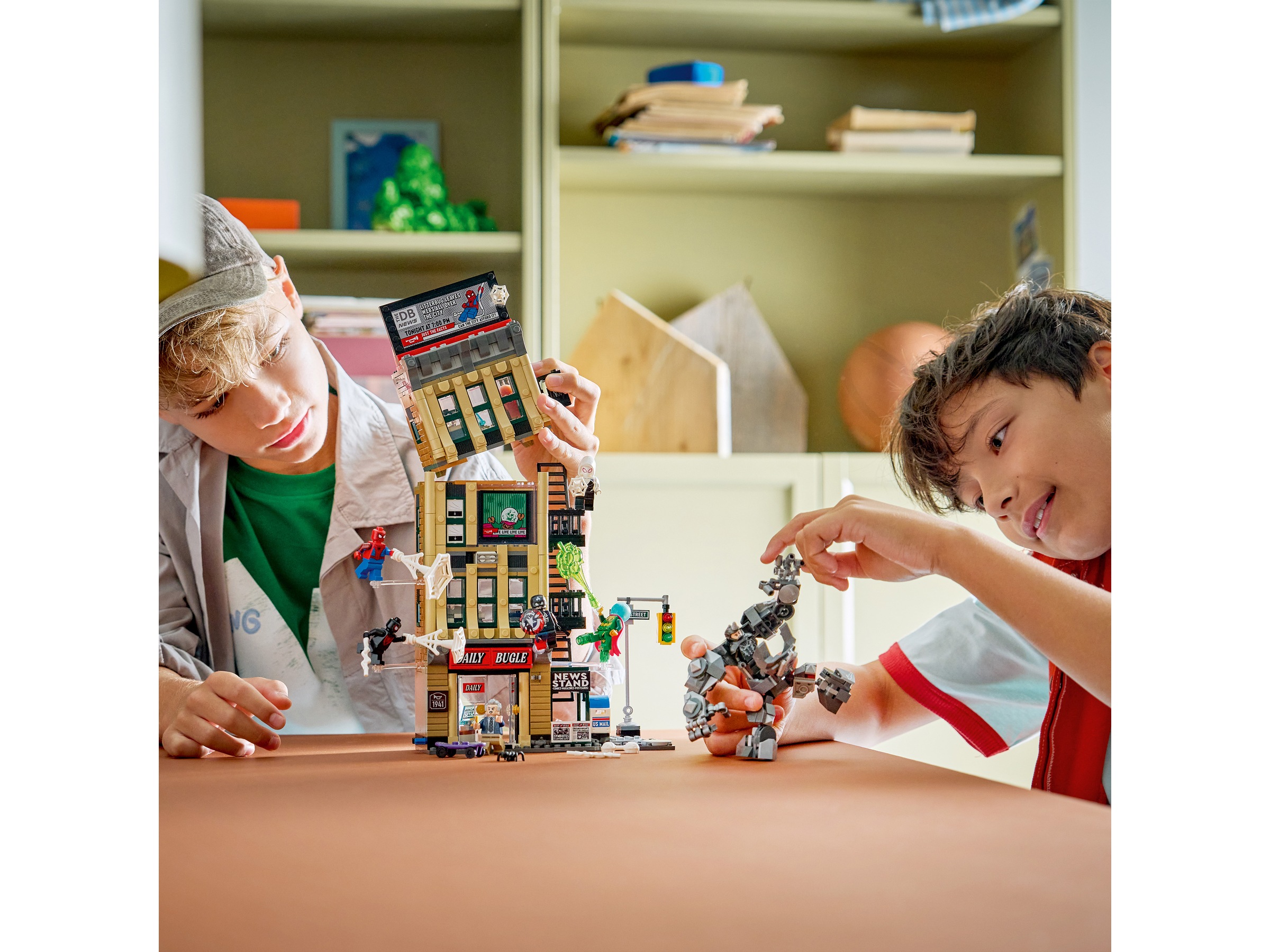 LEGO Super Heroes Marvel Spider-Man mot Mysterio: Daily Bugle 76342 LEGO