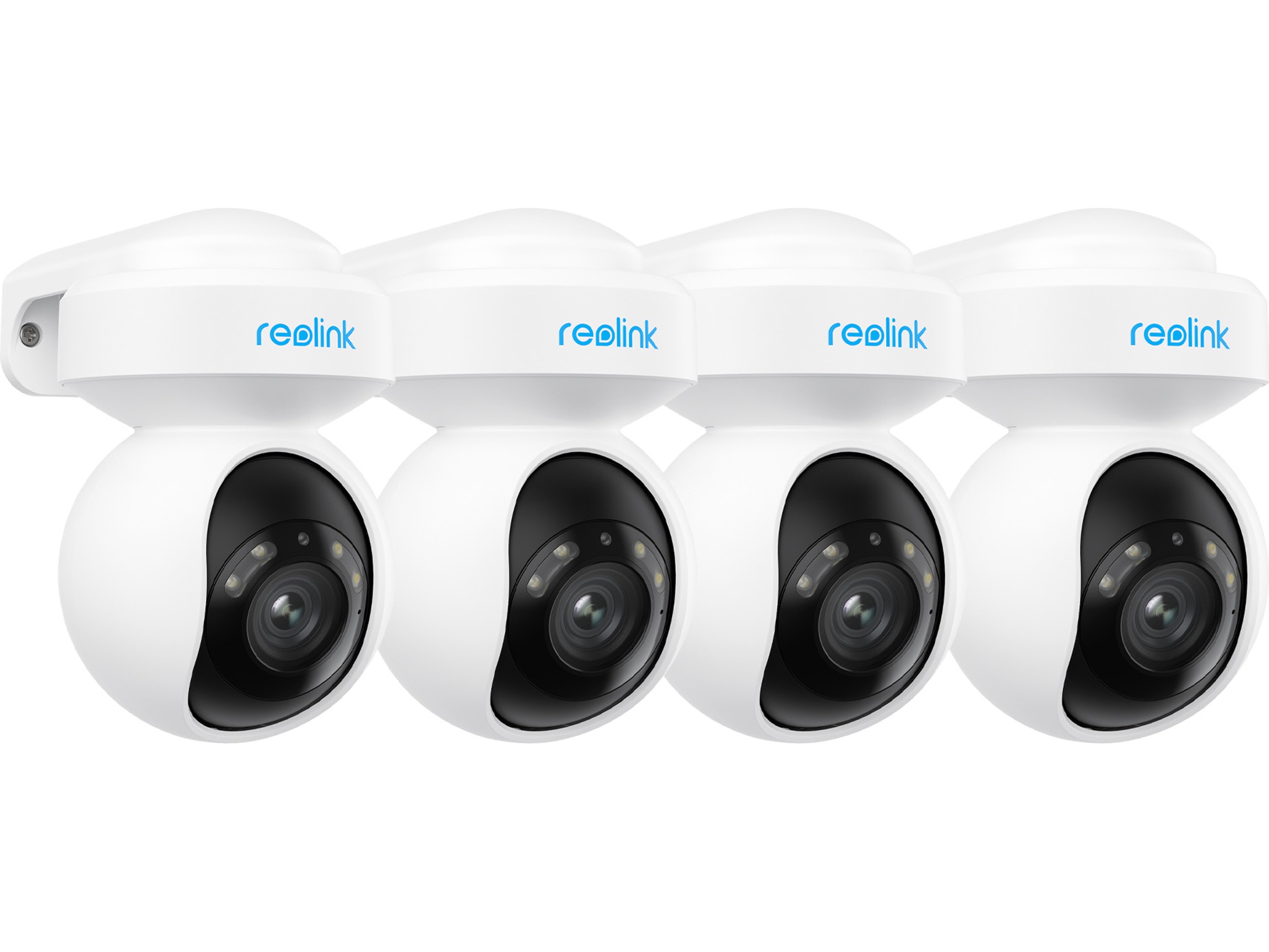 Reolink E1 Outdoor WiFi utendørs overvåkningskamera 4-pack Overvåkningskameraer