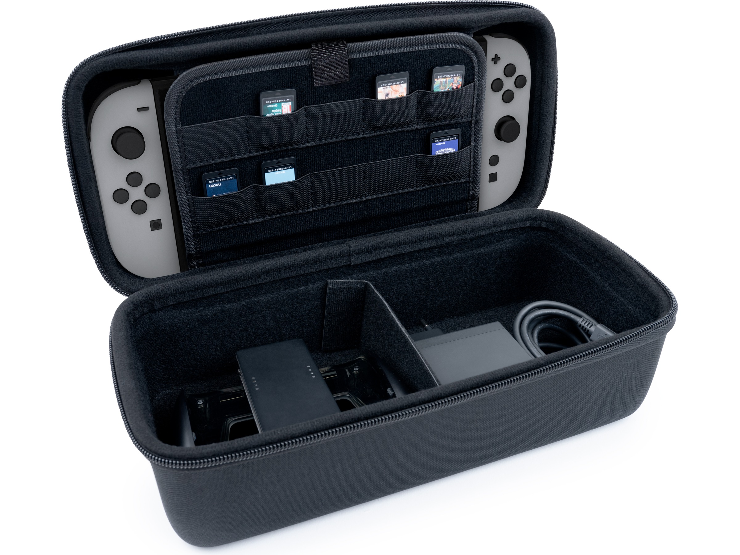 Nacon Hard Case Puch XL for Nintendo Switch 2 (sort) Tilbehør til spillkonsoller