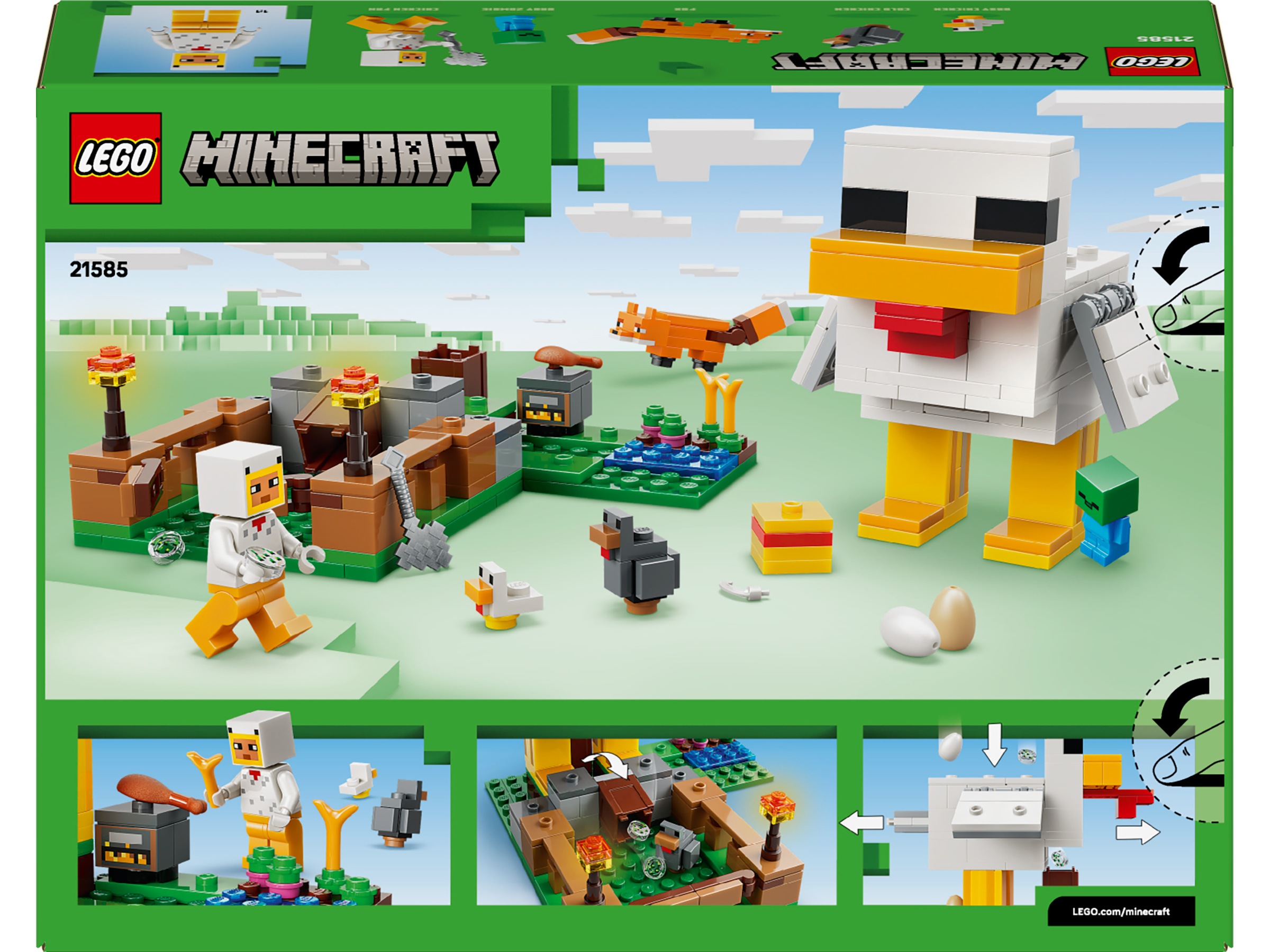 LEGO Minecraft hønsegård 21585 LEGO