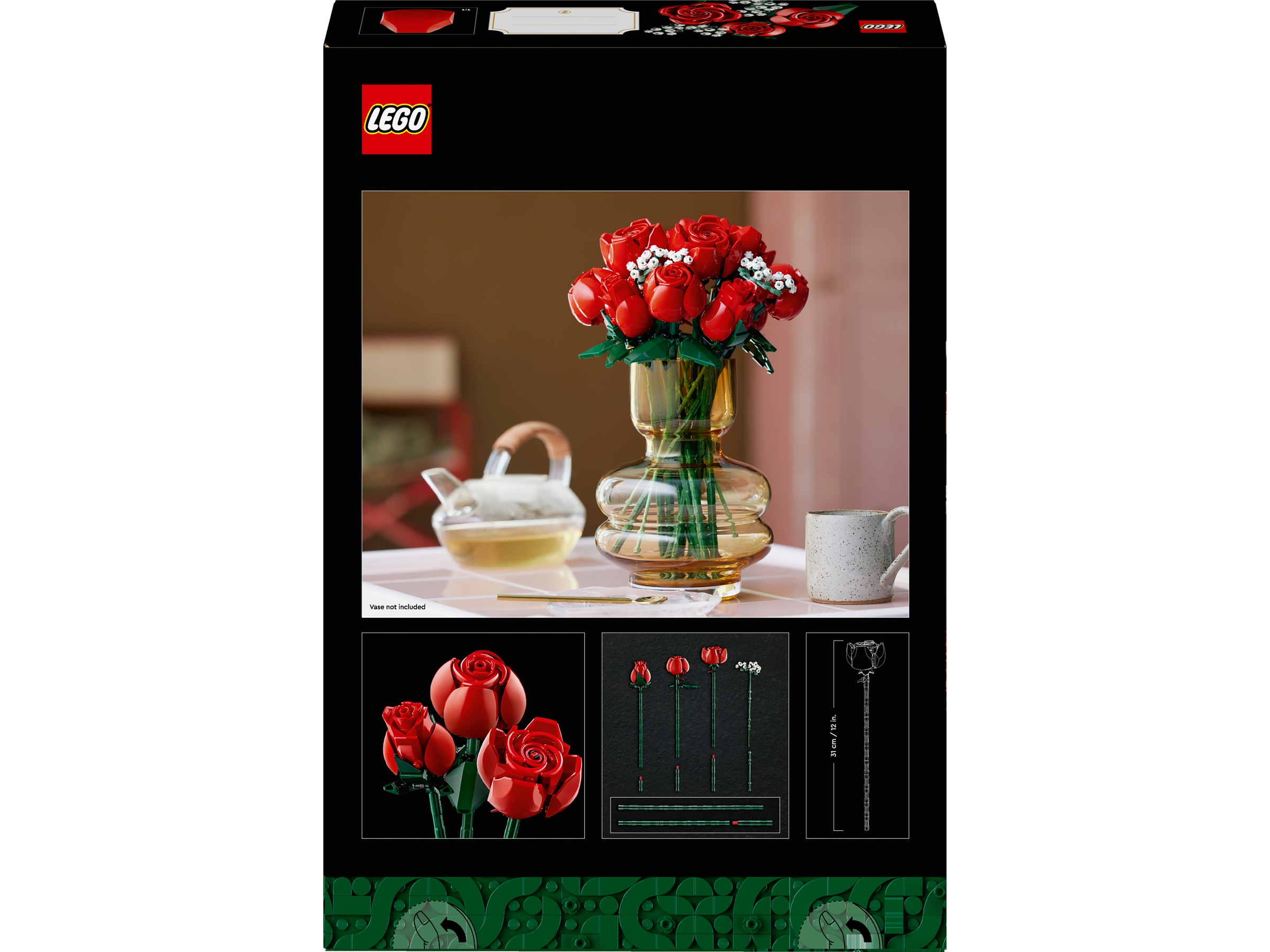 LEGO Botanicals bukett med roser 10328 LEGO