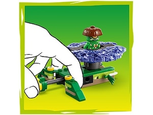 LEGO Ninjago Nya mot mutasjonsmonster-spinner 71849 LEGO