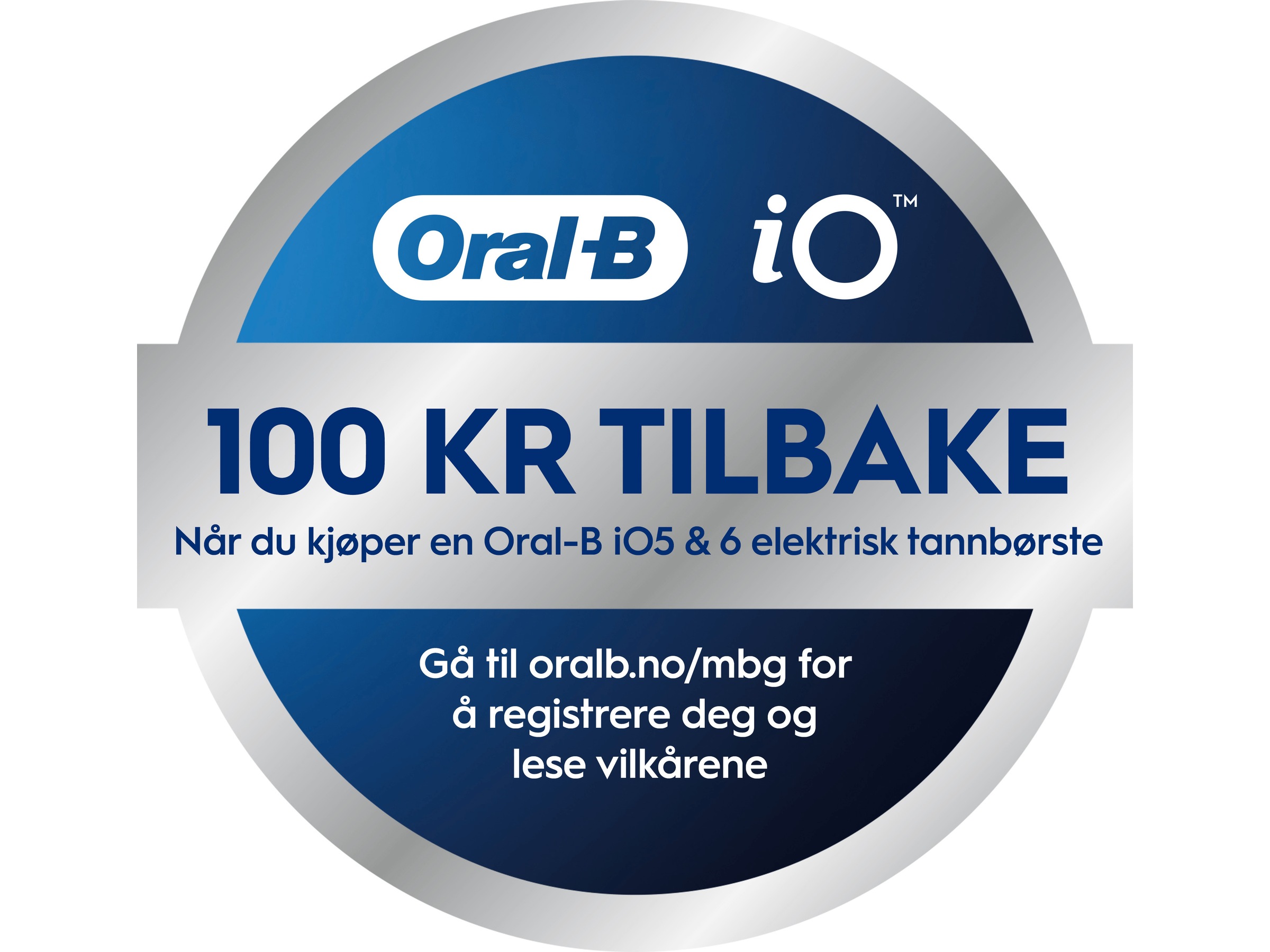 Oral-B iO6 elektrisk tannbørste (grå) Tilbehør til tannpleie