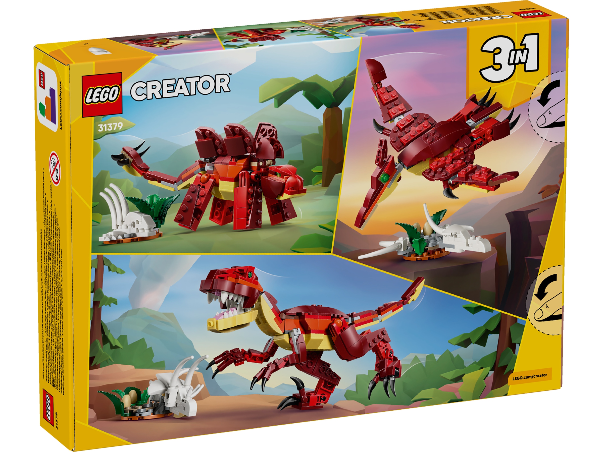 LEGO Creator villsint dinosaur 31379 LEGO