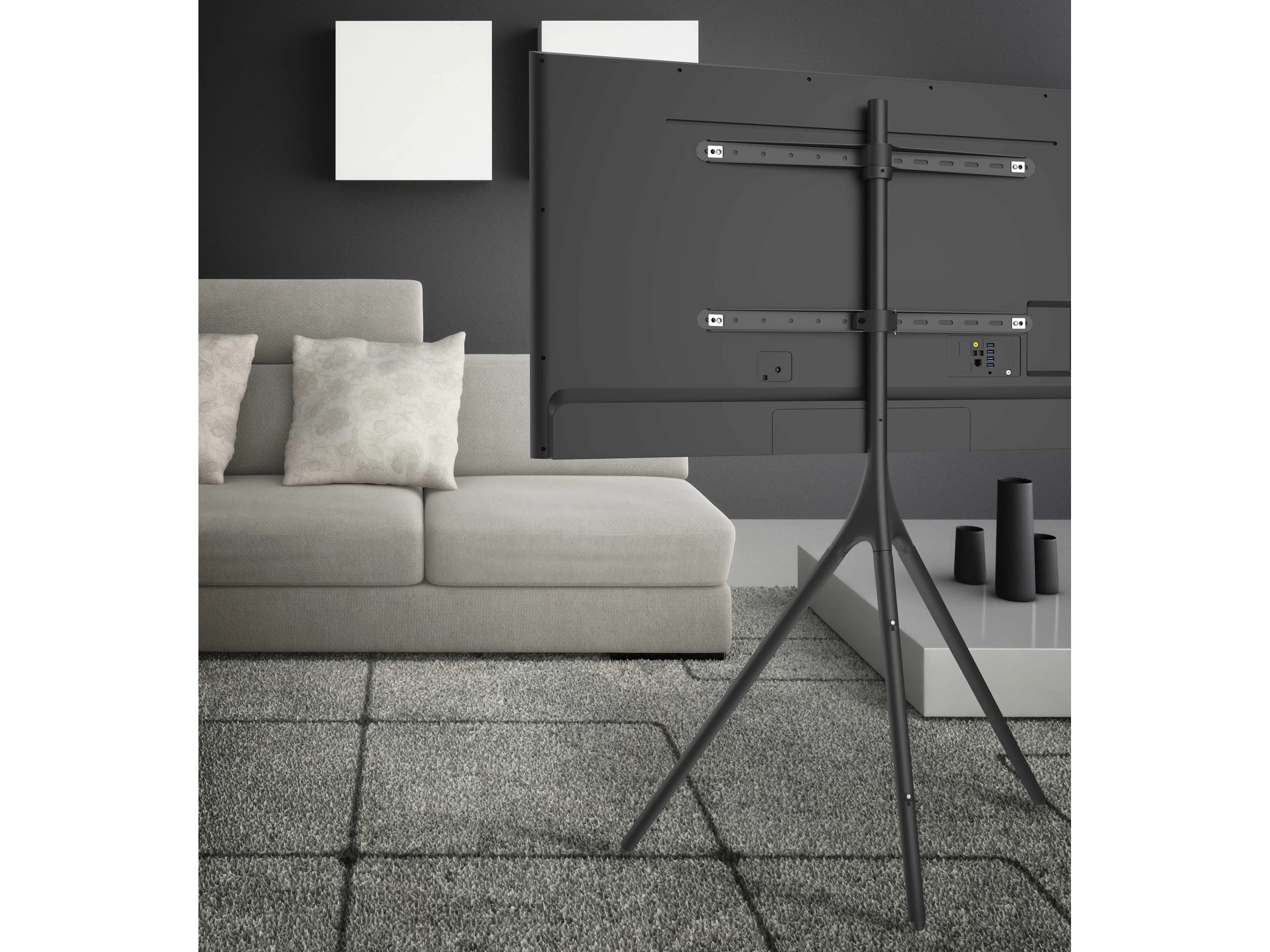 Andersson ATS gulvstativ TV 32-65" (sort) Veggfeste & TV-stativ