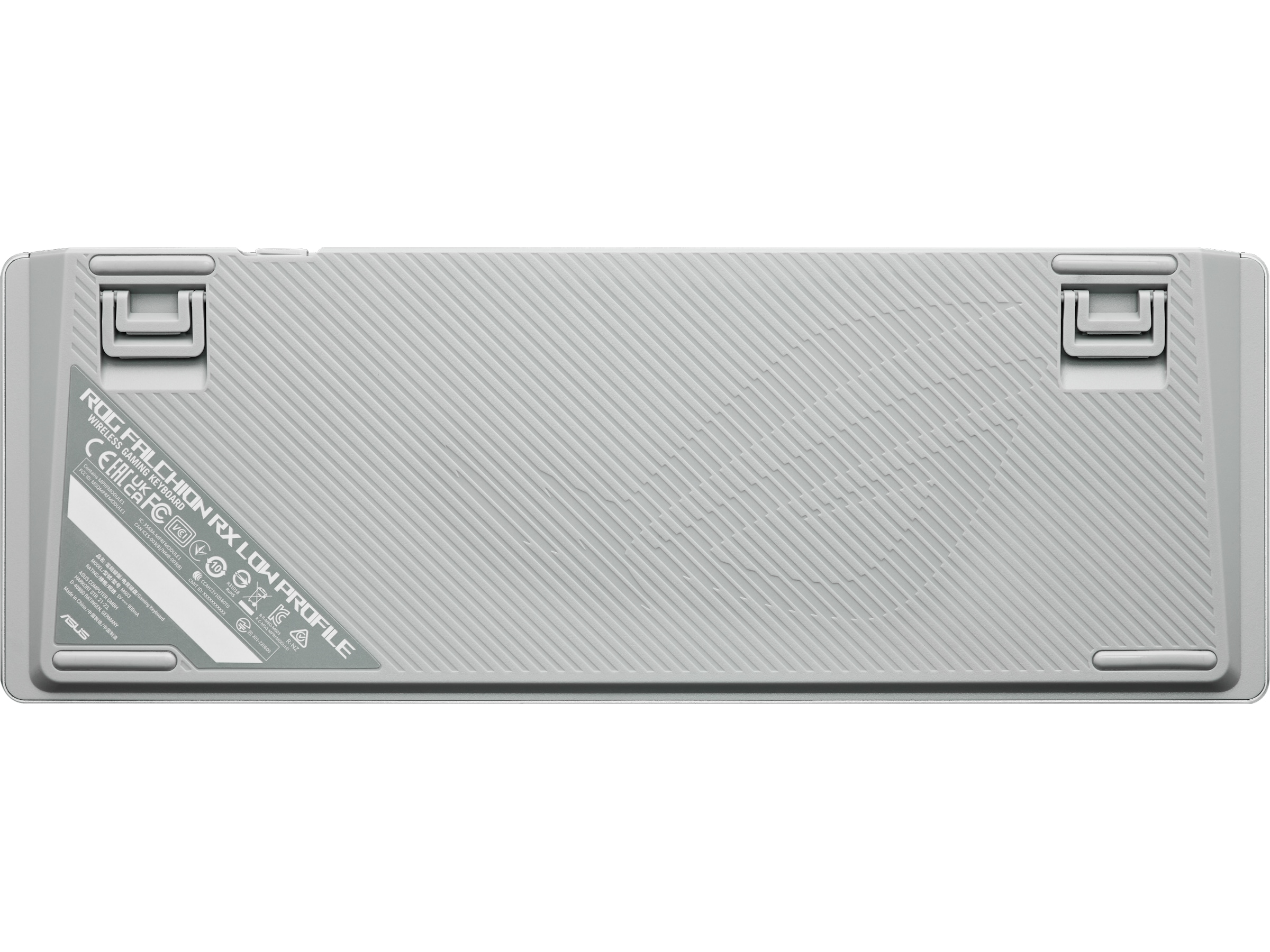 ASUS ROG Falchion RX Low Profile Optical trådløst gamingtastatur(hvit) Gamingtastatur